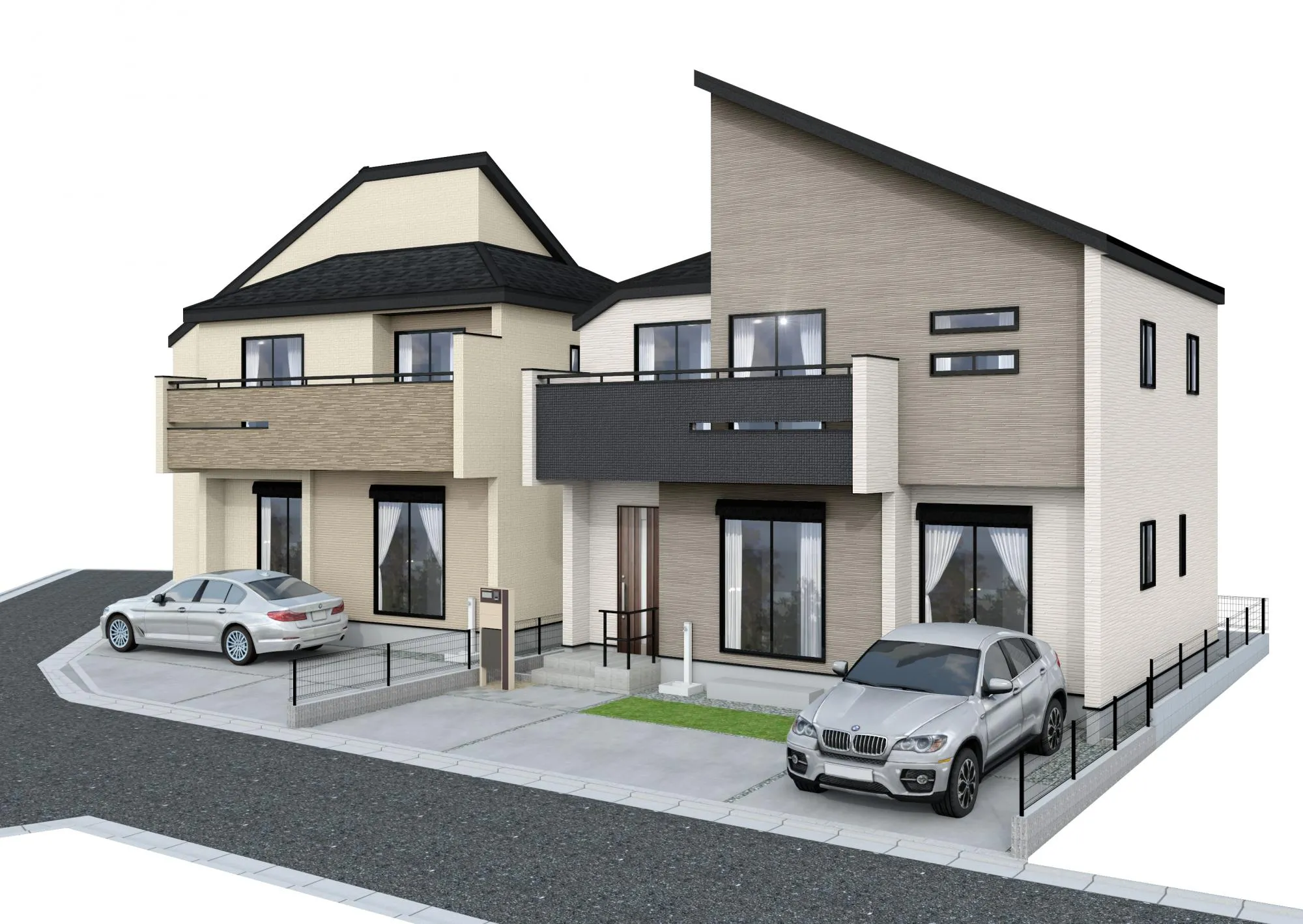 完成予想パース