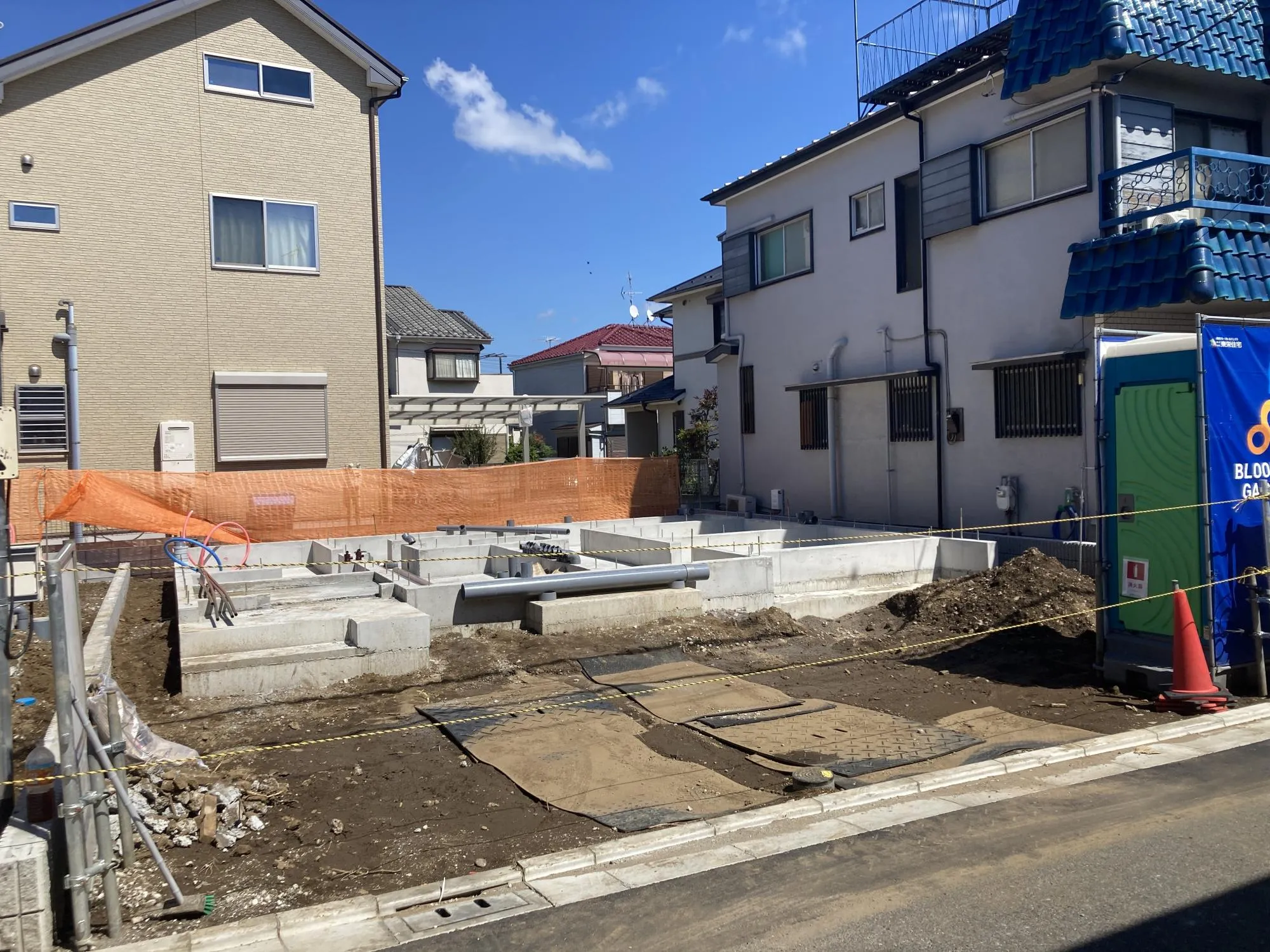 2025/9/7基礎工事完了