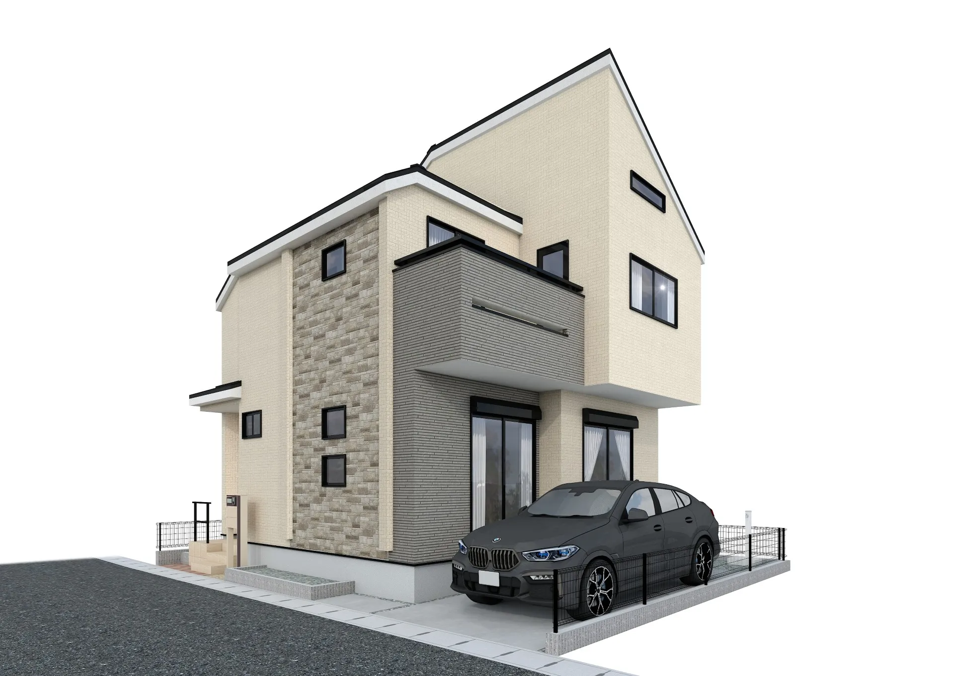 完成予想パース