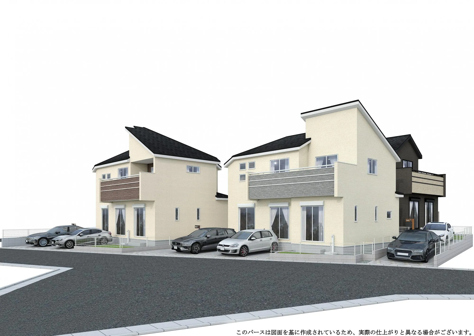 完成予想パース(20～22号棟)
小田急線「桜ヶ丘駅」まで徒歩約18分。
相鉄本線「瀬谷駅」まで徒歩26分!
便利な2路線利用可能物件です♪