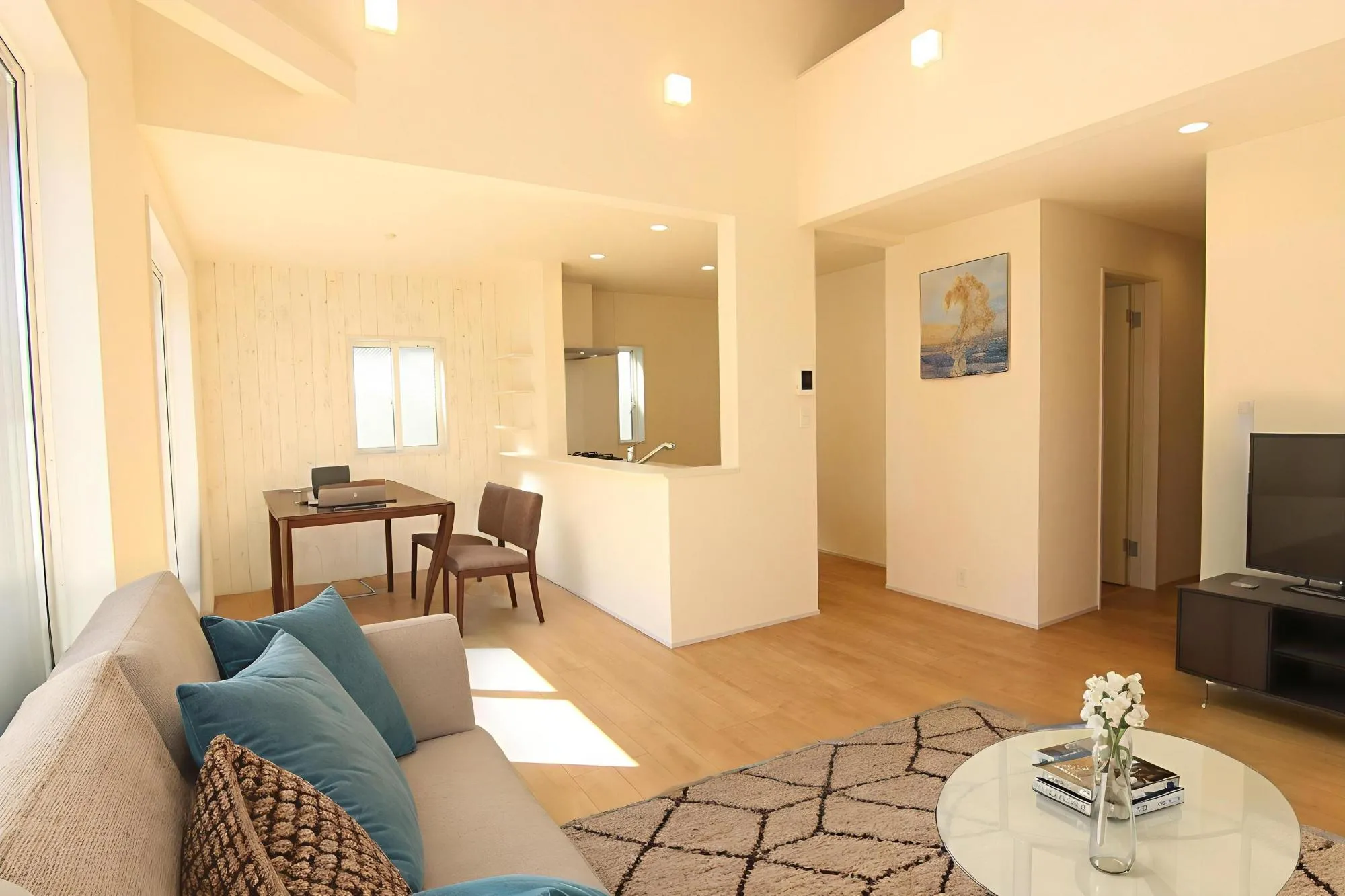 2号棟・2階LDK 家具配置イメージ図