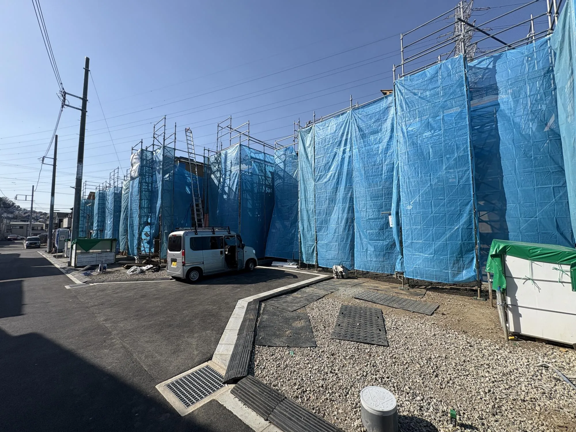 販売現地(分譲地内)