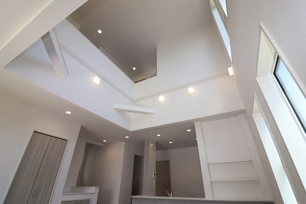 ④号棟　LDK吹抜