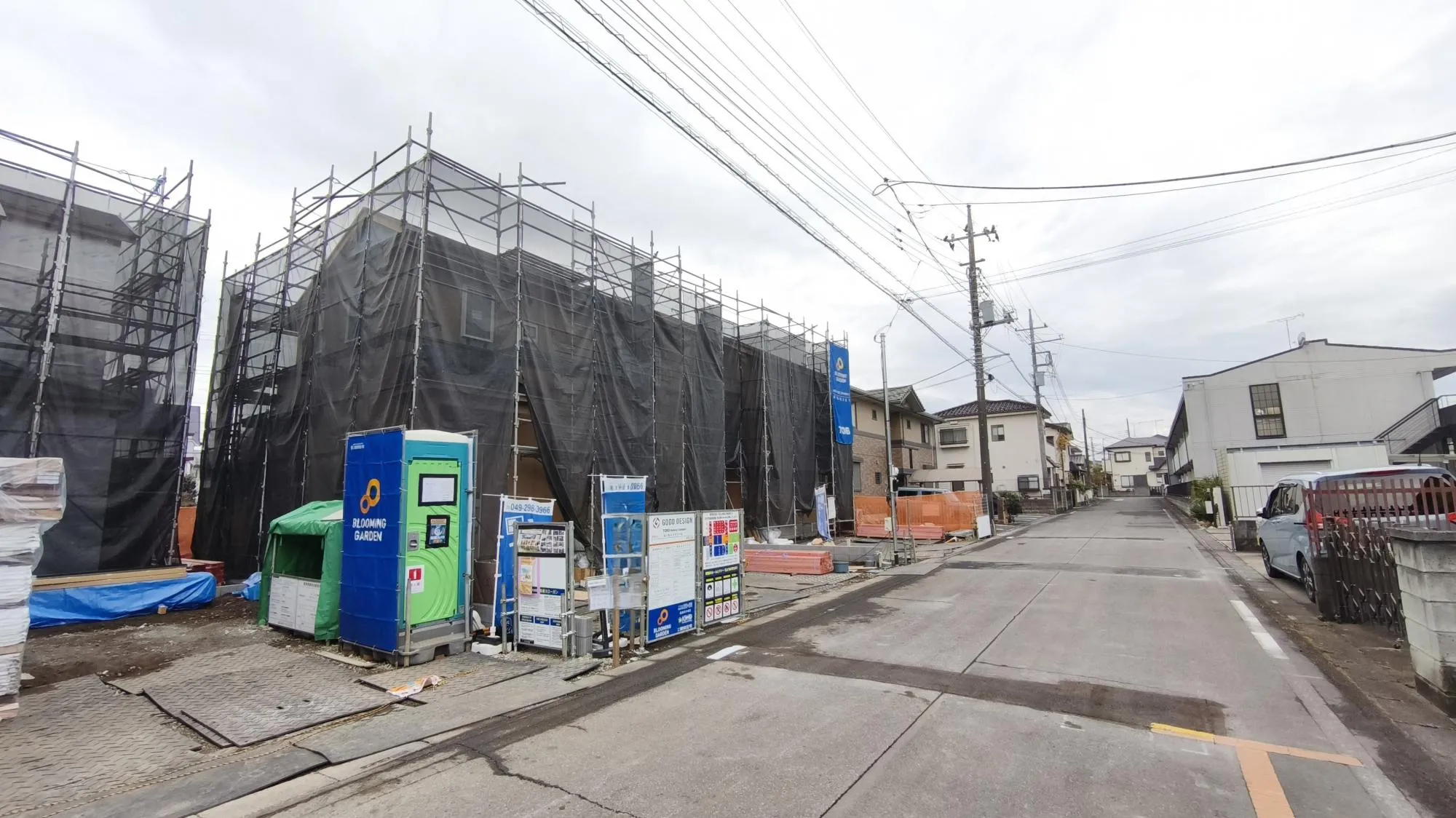 現地写真①②号棟　12月撮影