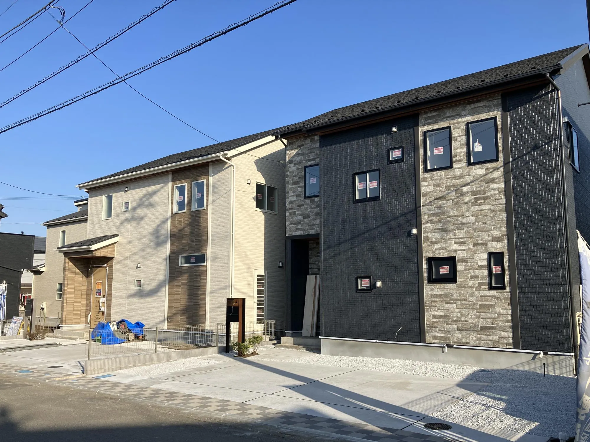 現地写真　2月撮影　①②号棟