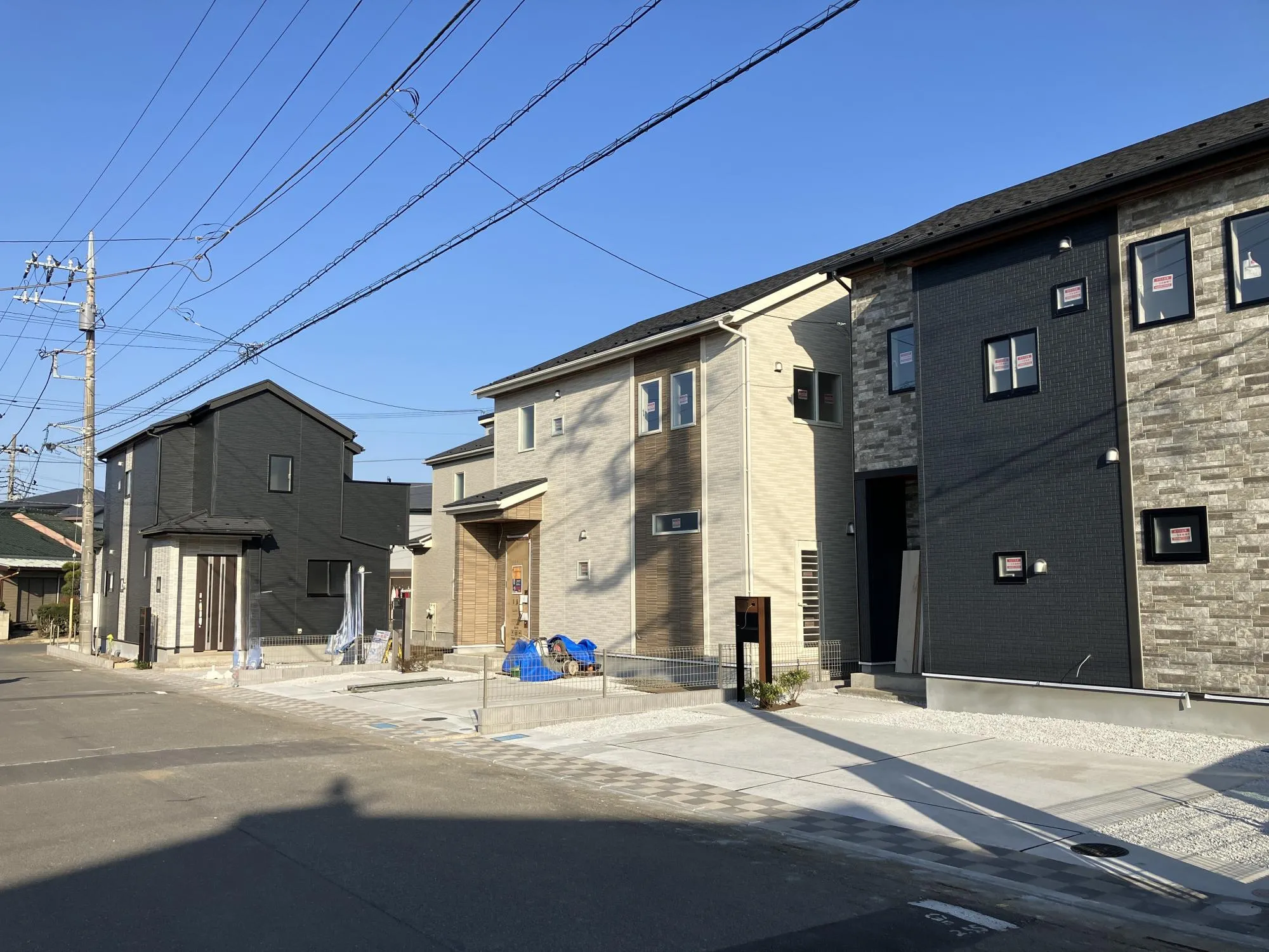 現地写真　2月撮影　①②③号棟