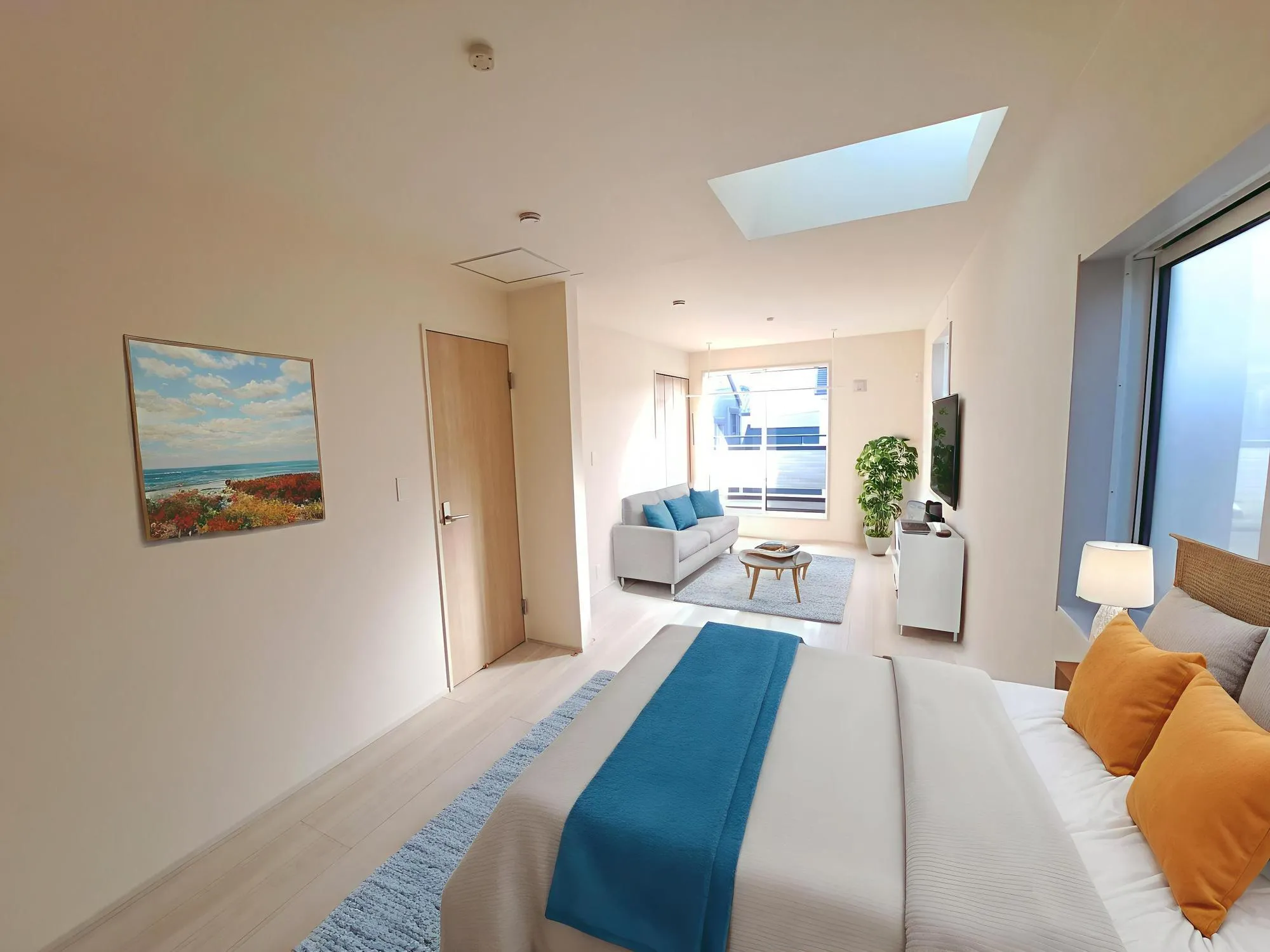 ■洋室(イメージ)※CGで加工しております。家具付き物件ではございません。