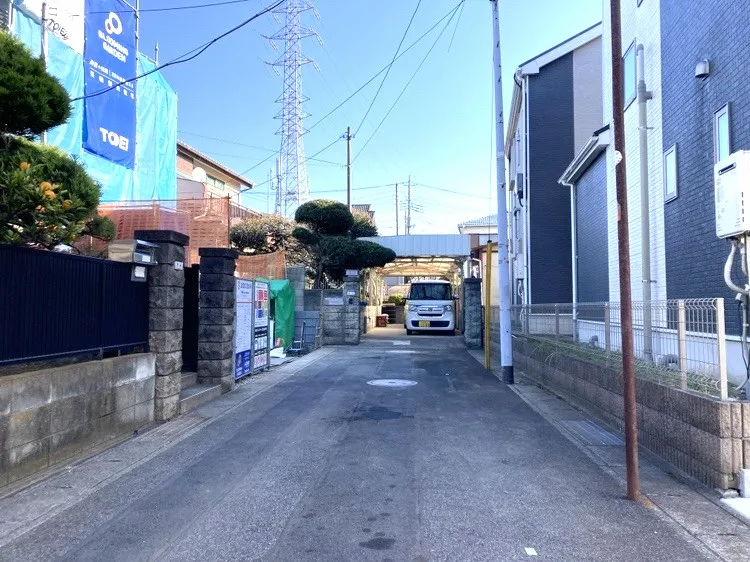 前面道路