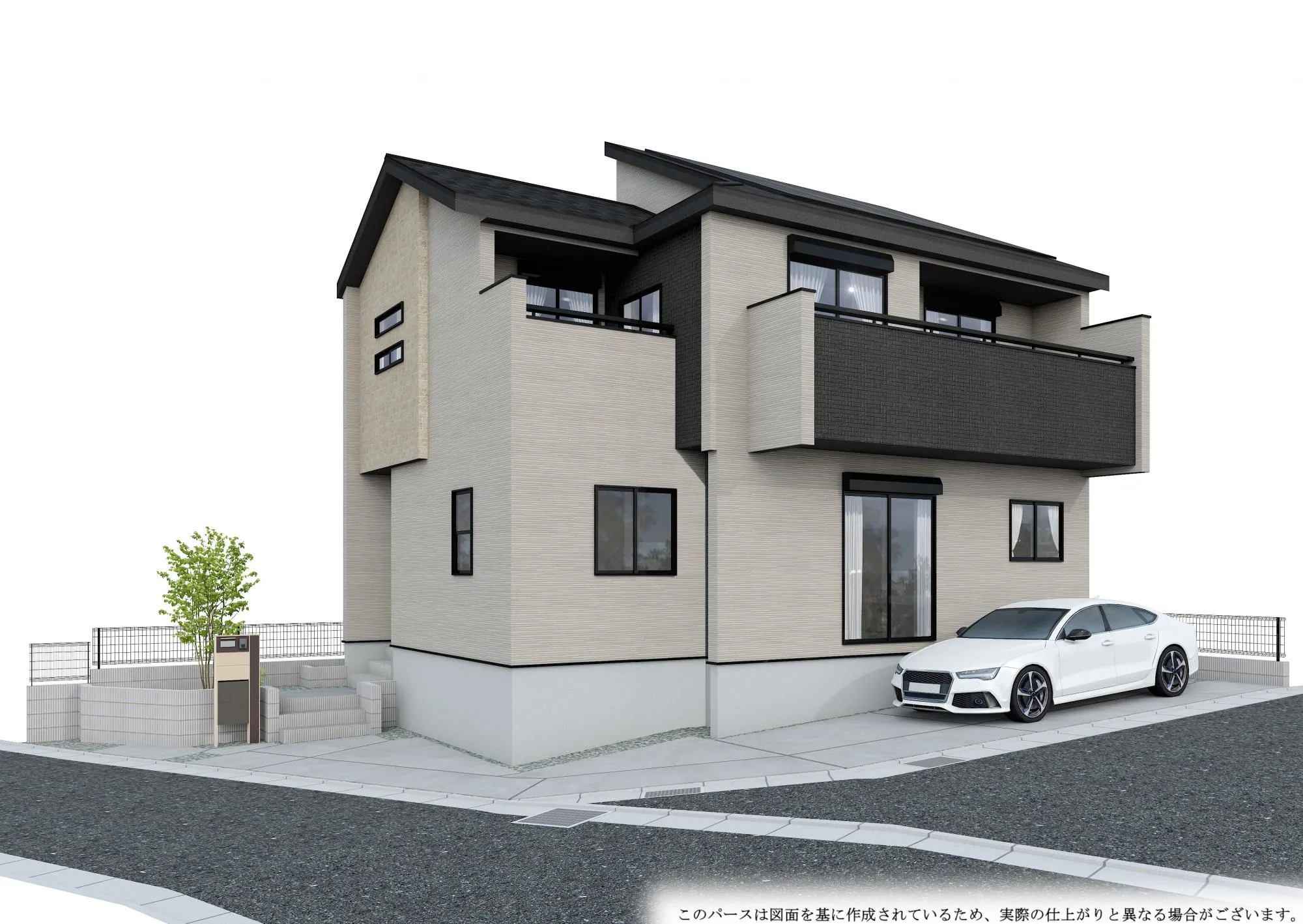 外観完成予想図