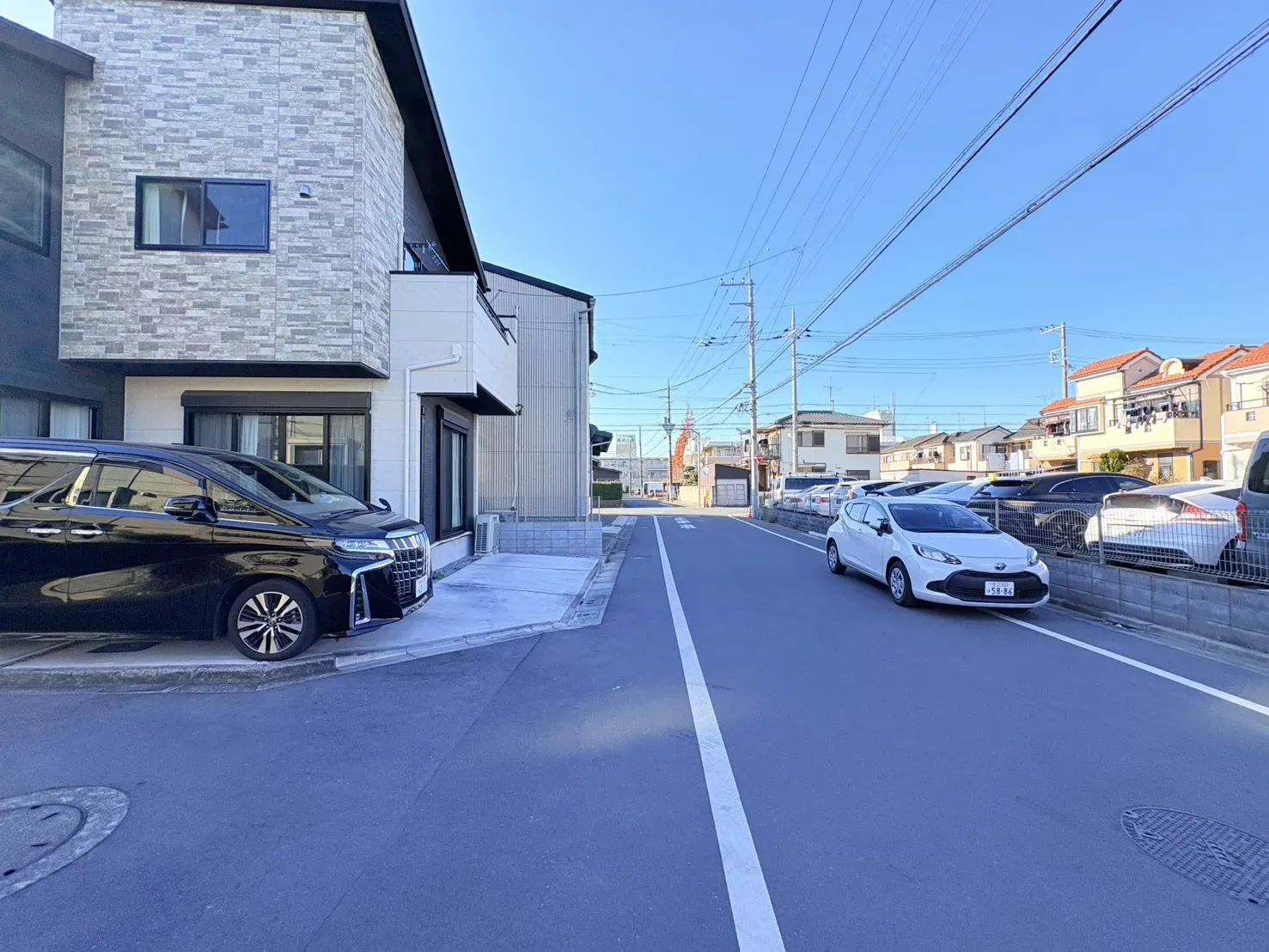 前面道路含む現地写真