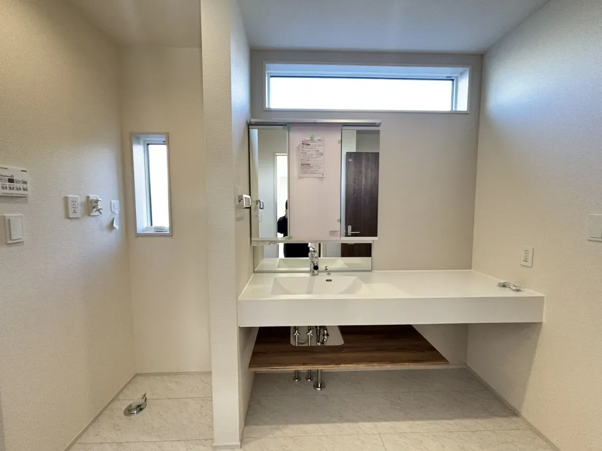 洗面台(2025年12月撮影)