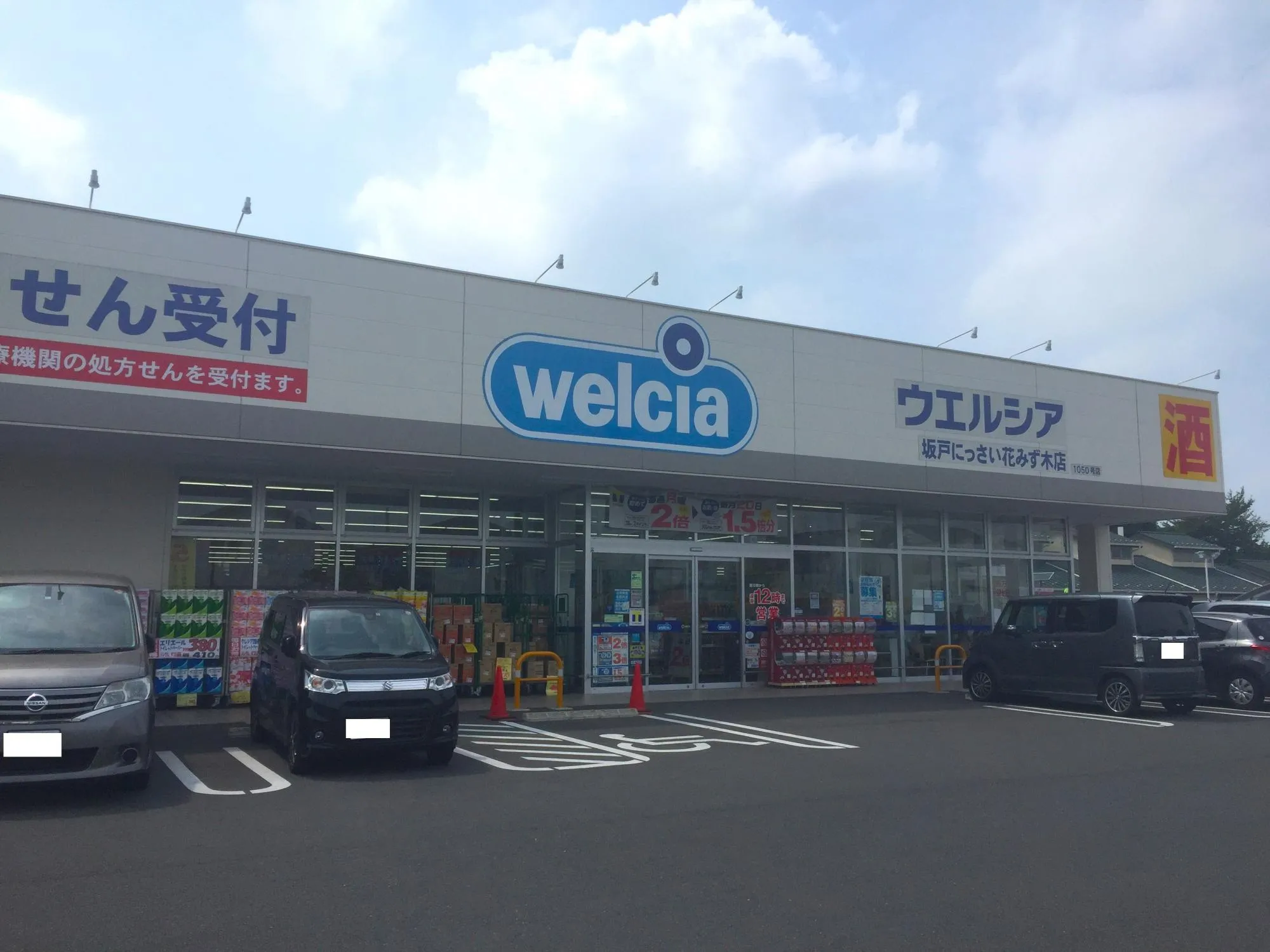 ウエルシア坂戸にっさい花みず木店