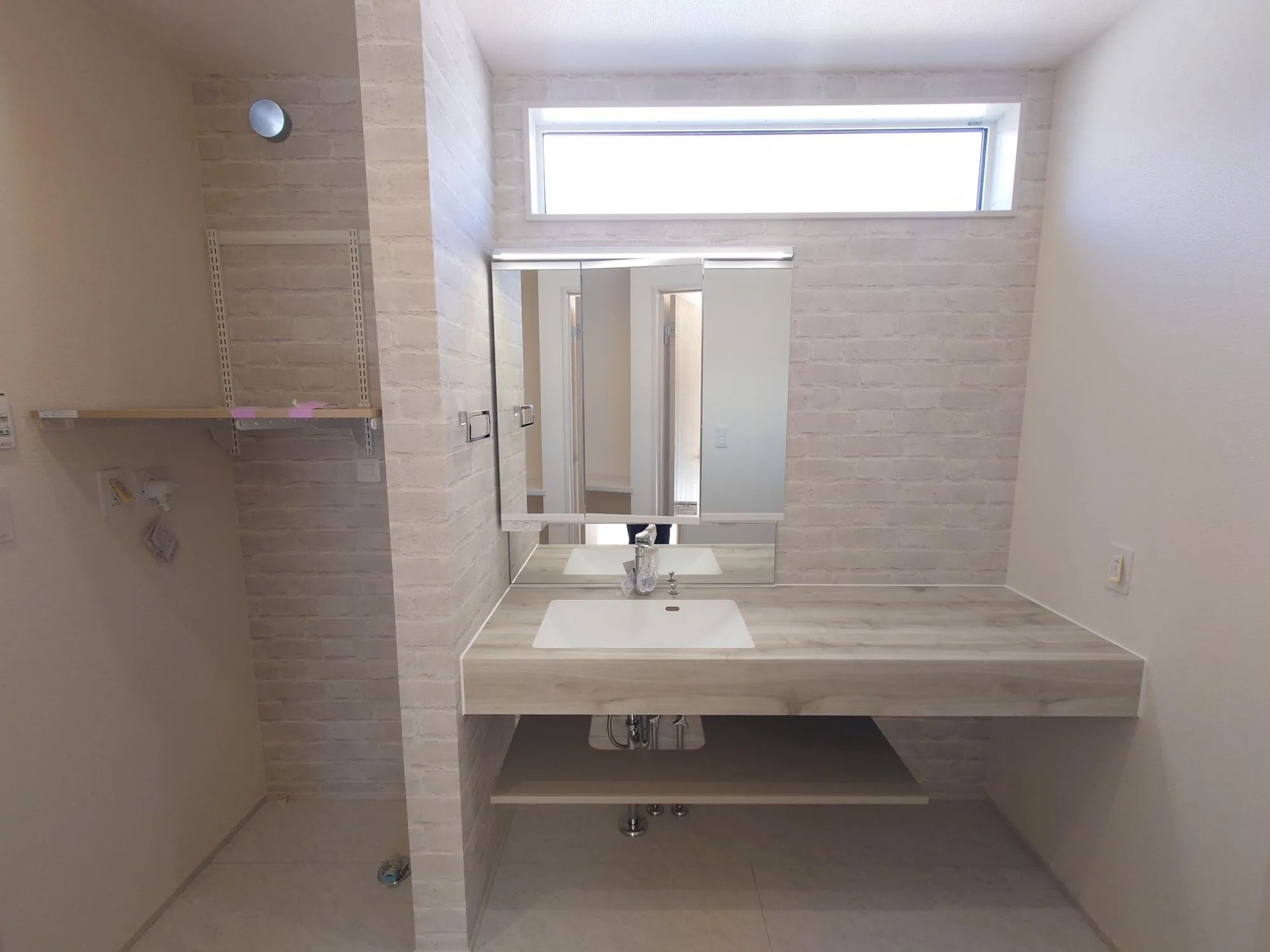 2号棟:洗面室(乾太くん後日設置予定)