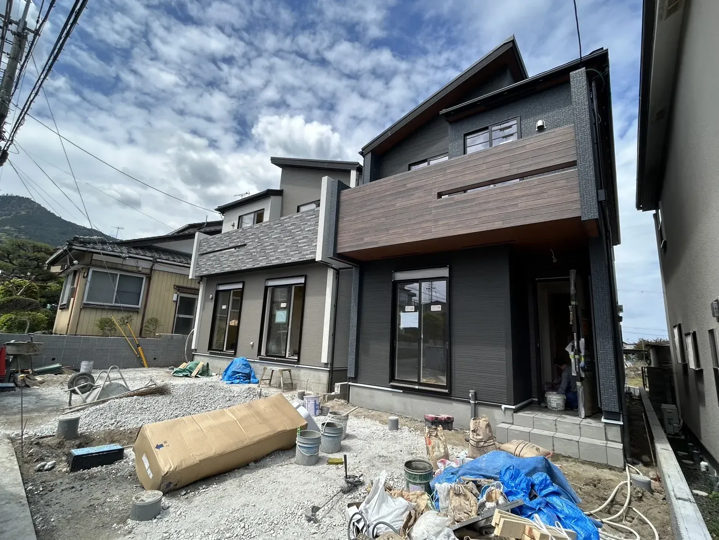 【左①号棟右②号棟販売現地】2026.4.18撮影