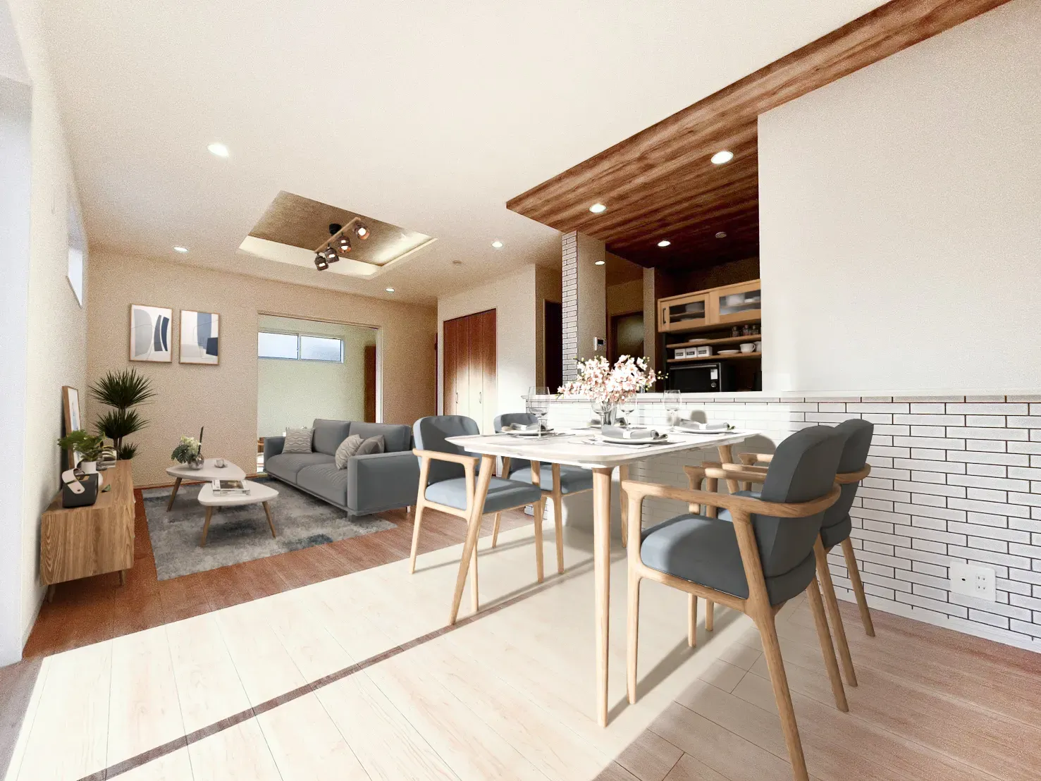 ☆リビング(バーチャルステージング)☆