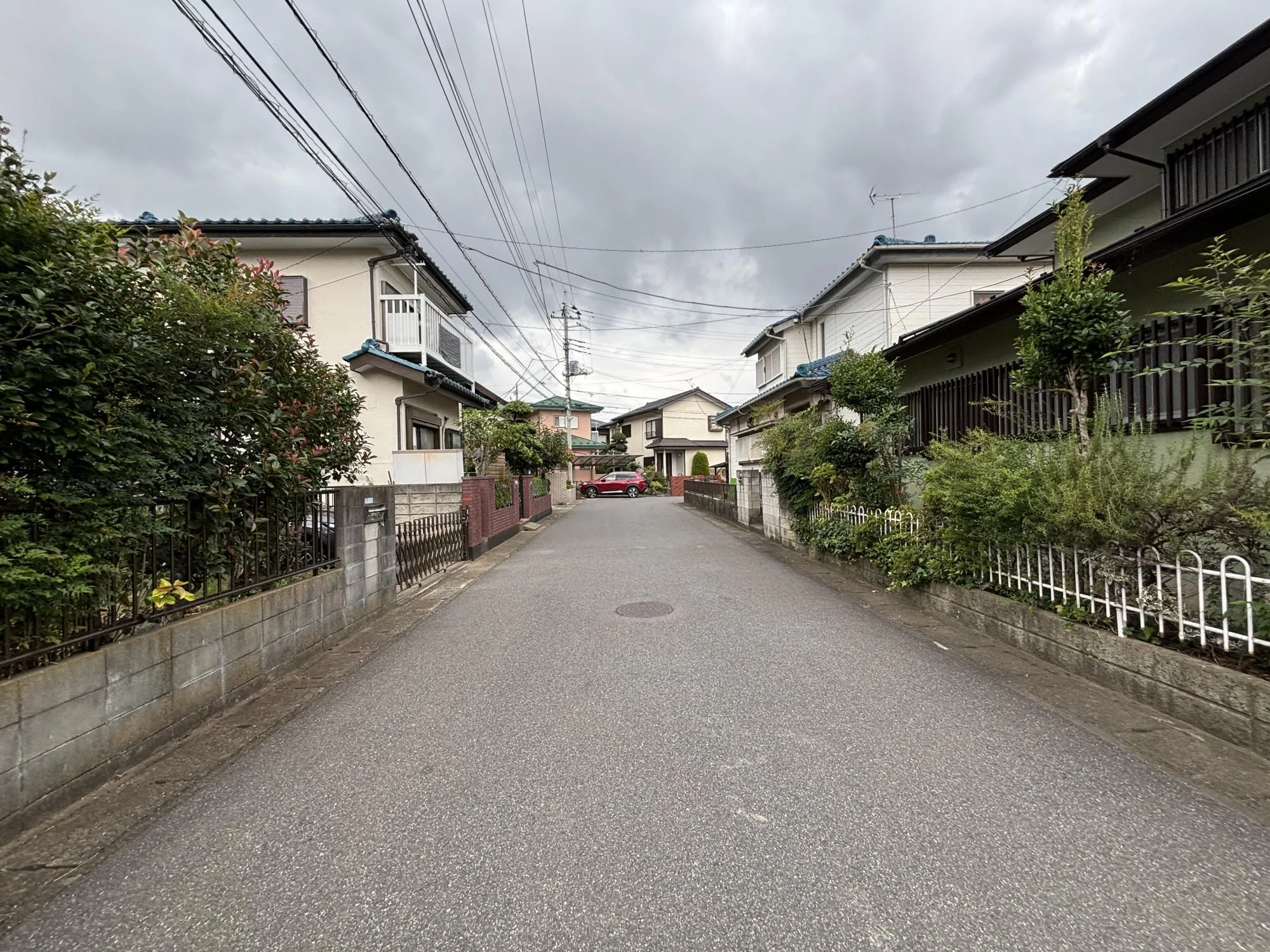 前面道路を含む現地写真