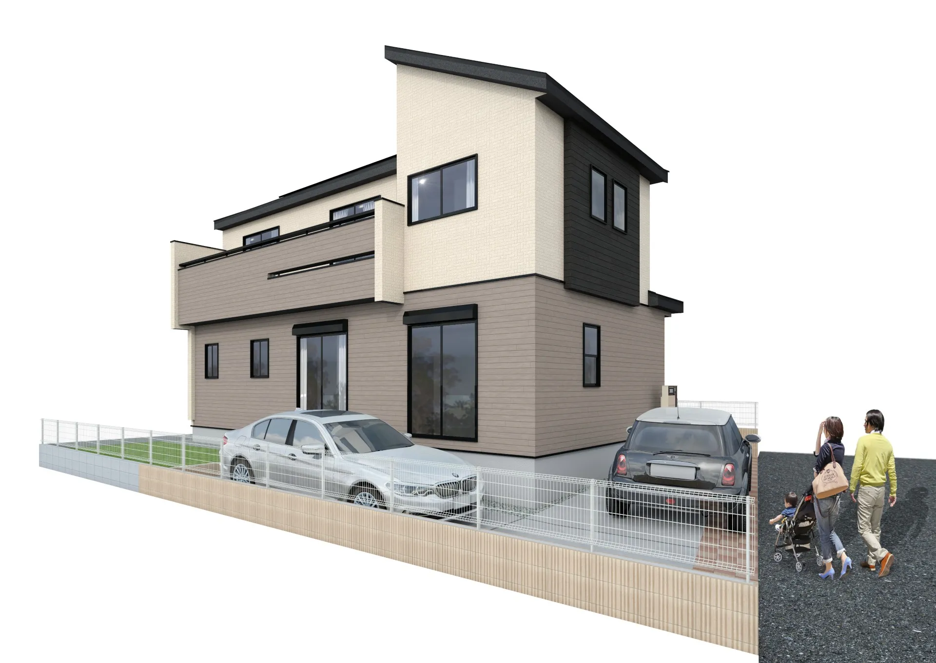 完成予想パース