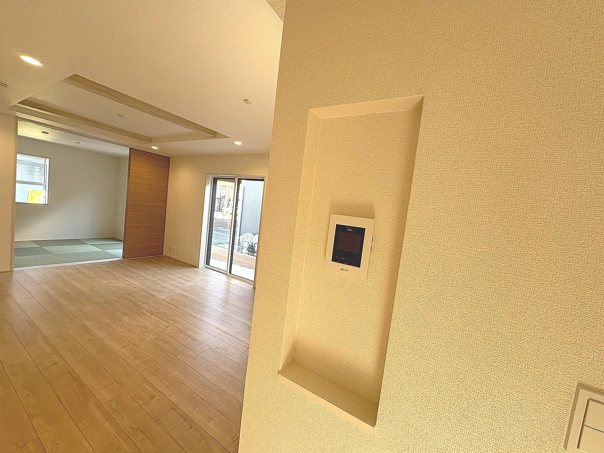 オシャレなインターフォンニッチ