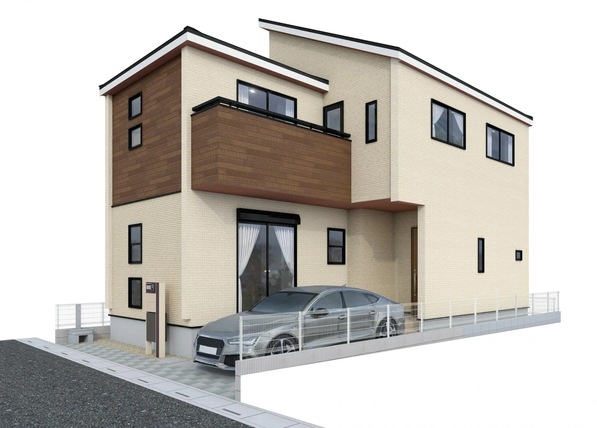 完成予想外観図