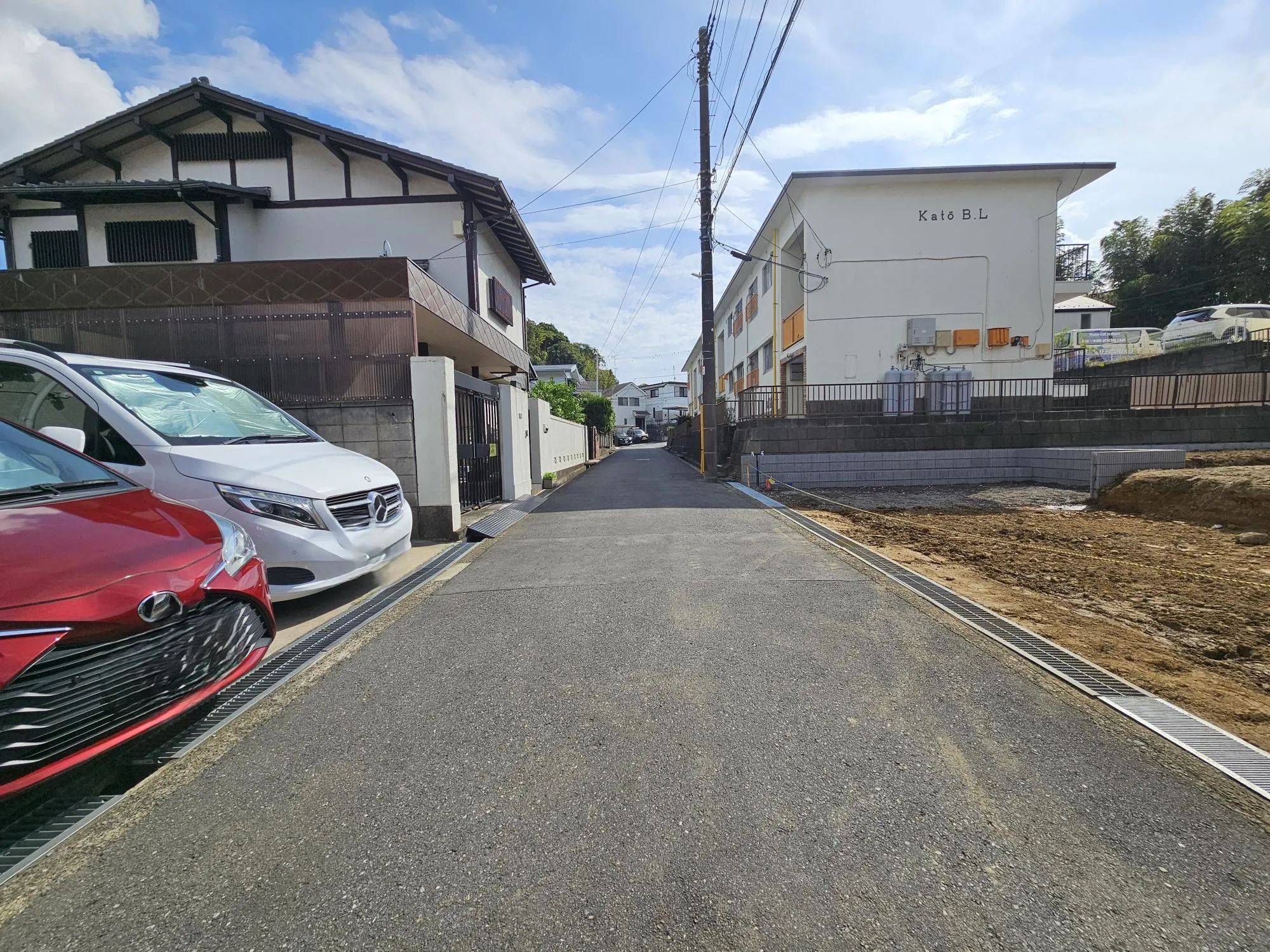 東側前面道路(東約4.5m公道)