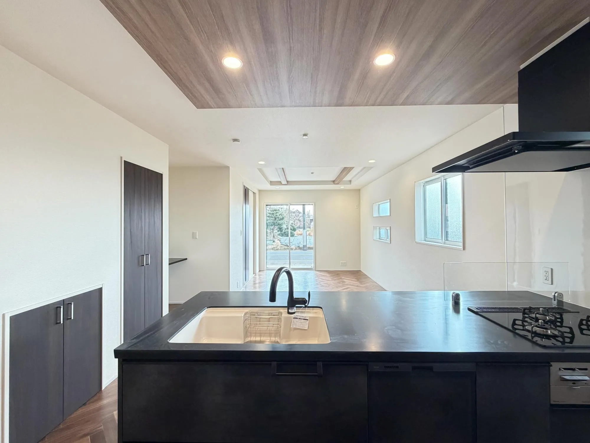 キッチンからの眺望