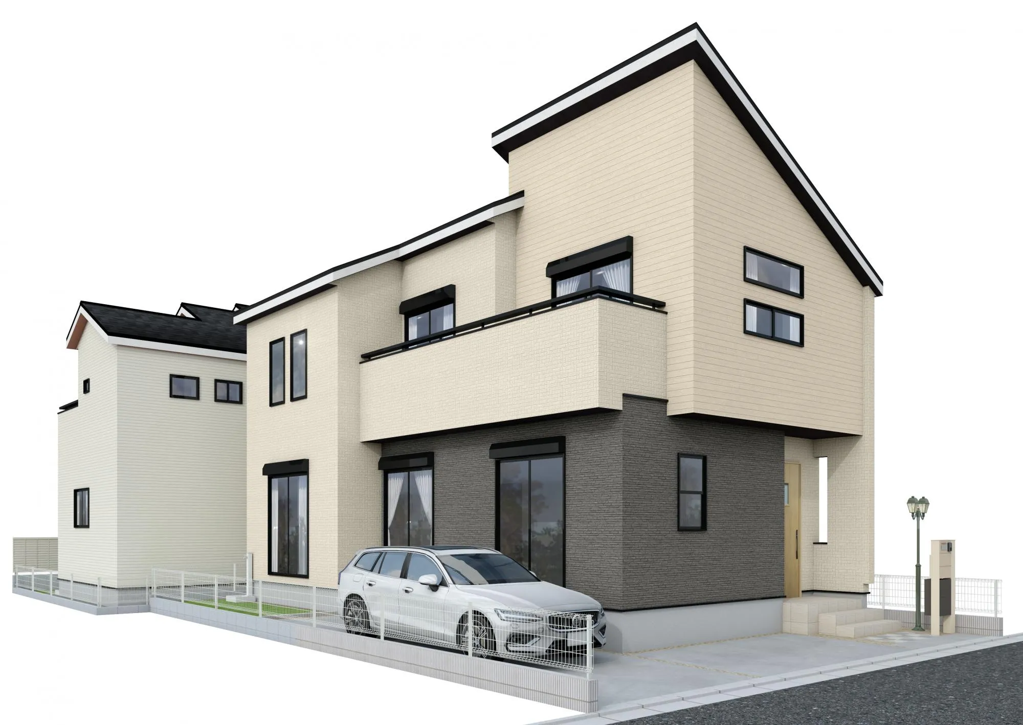 完成予想図(1号棟)