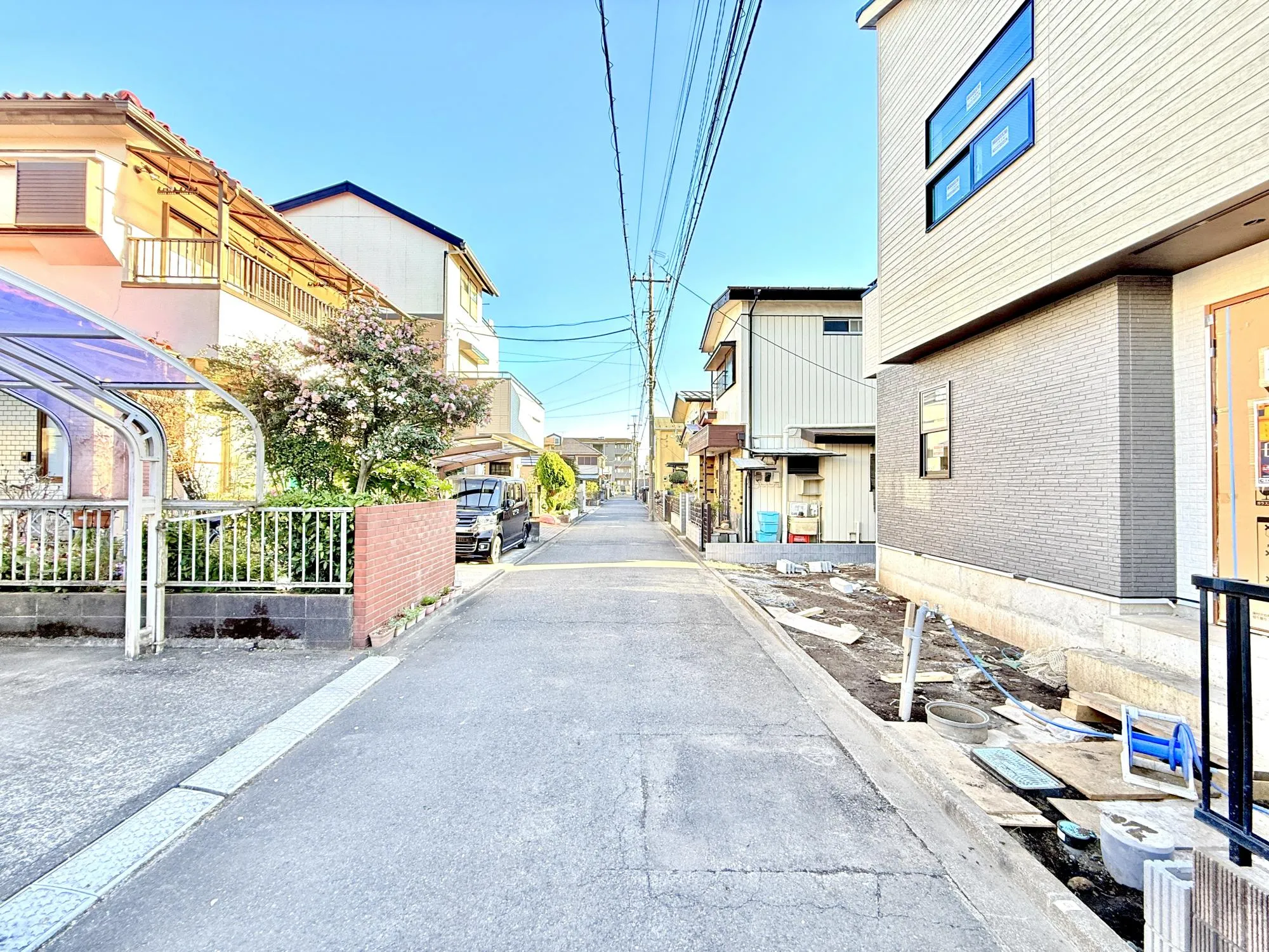 前面道路含む現地写真