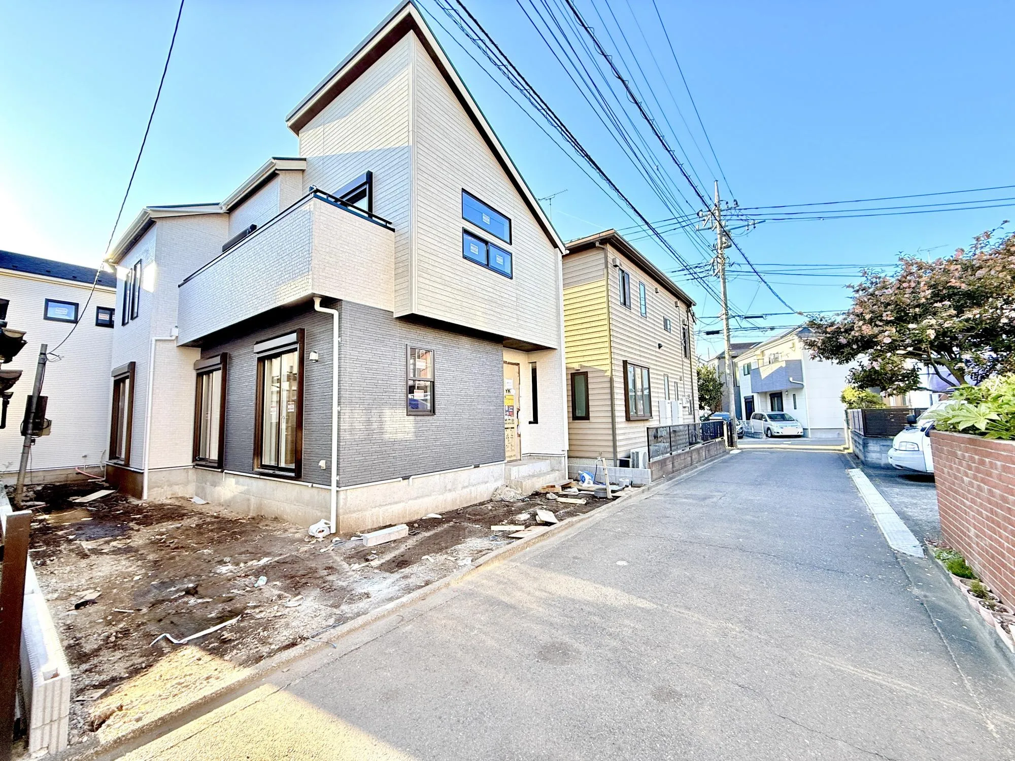 前面道路含む現地写真