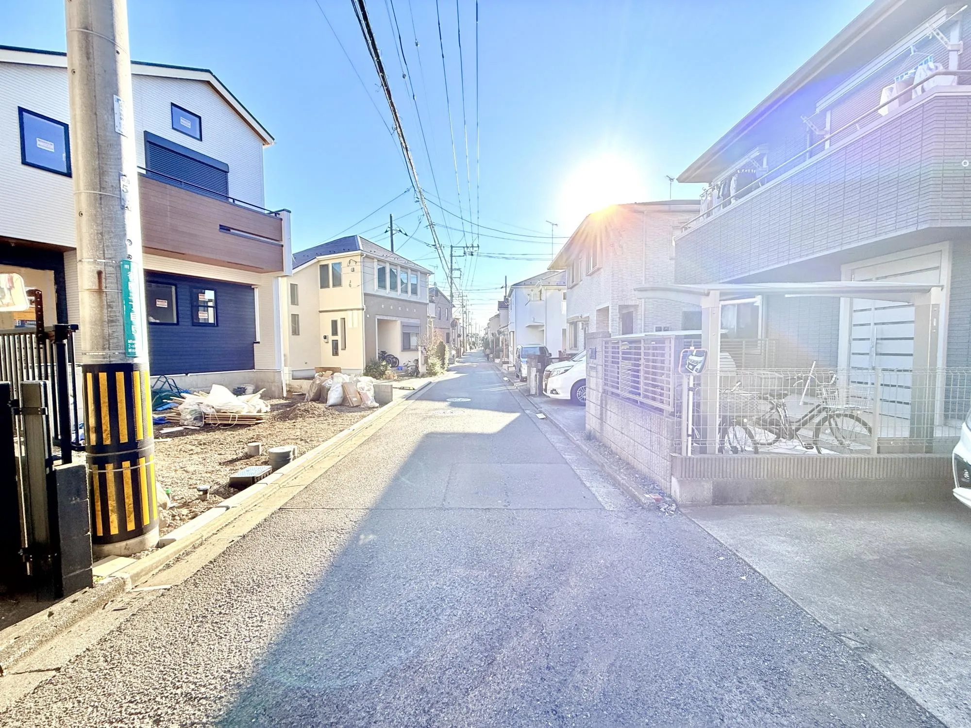 前面道路含む現地写真