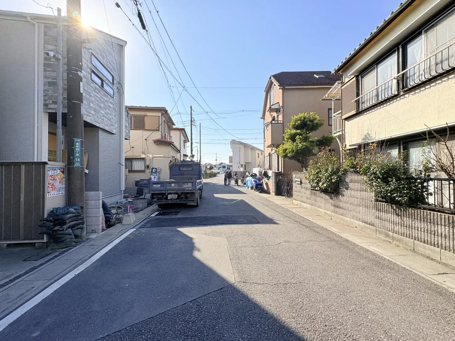 前面道路含む現地写真