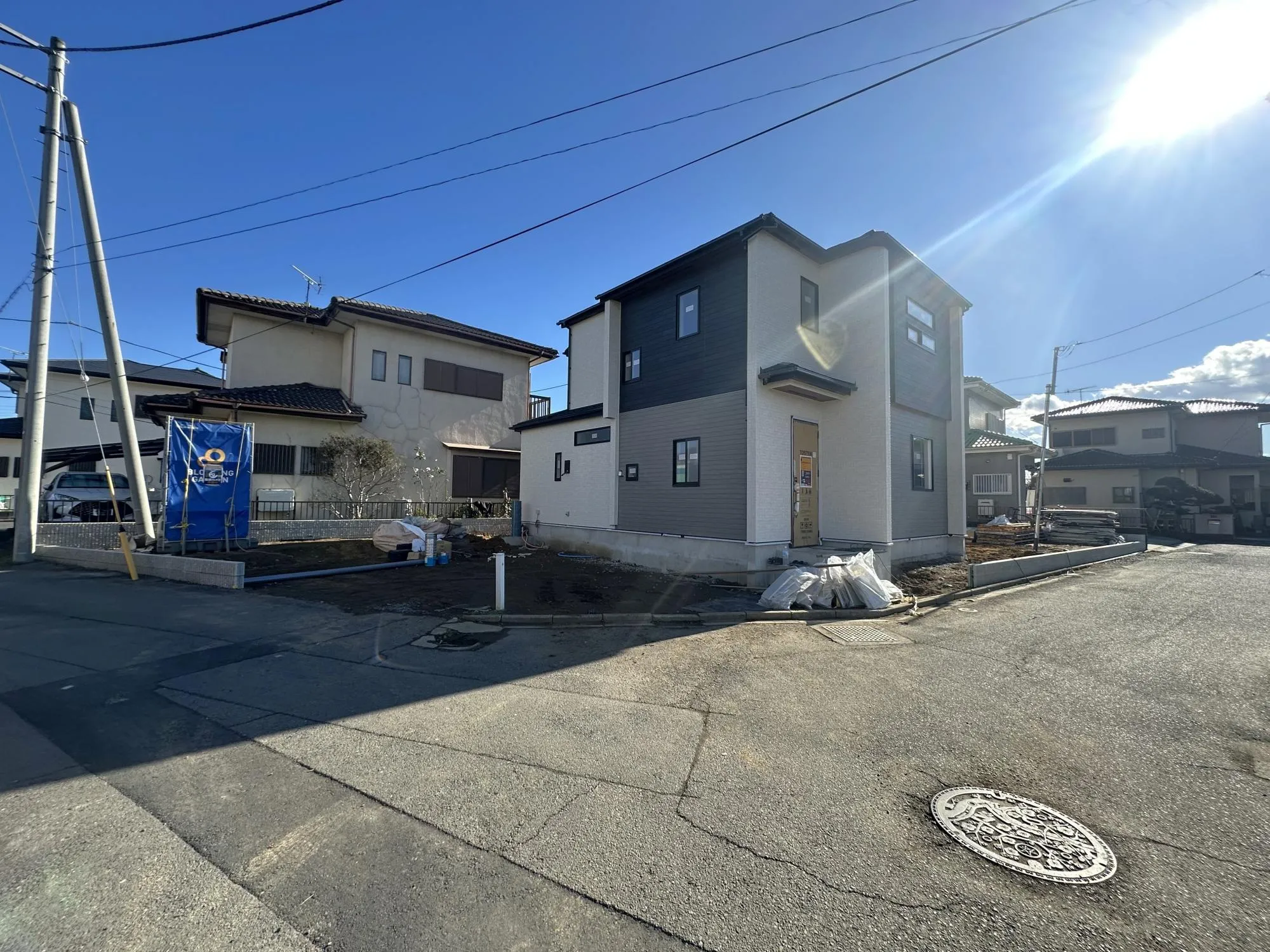 足場外れました