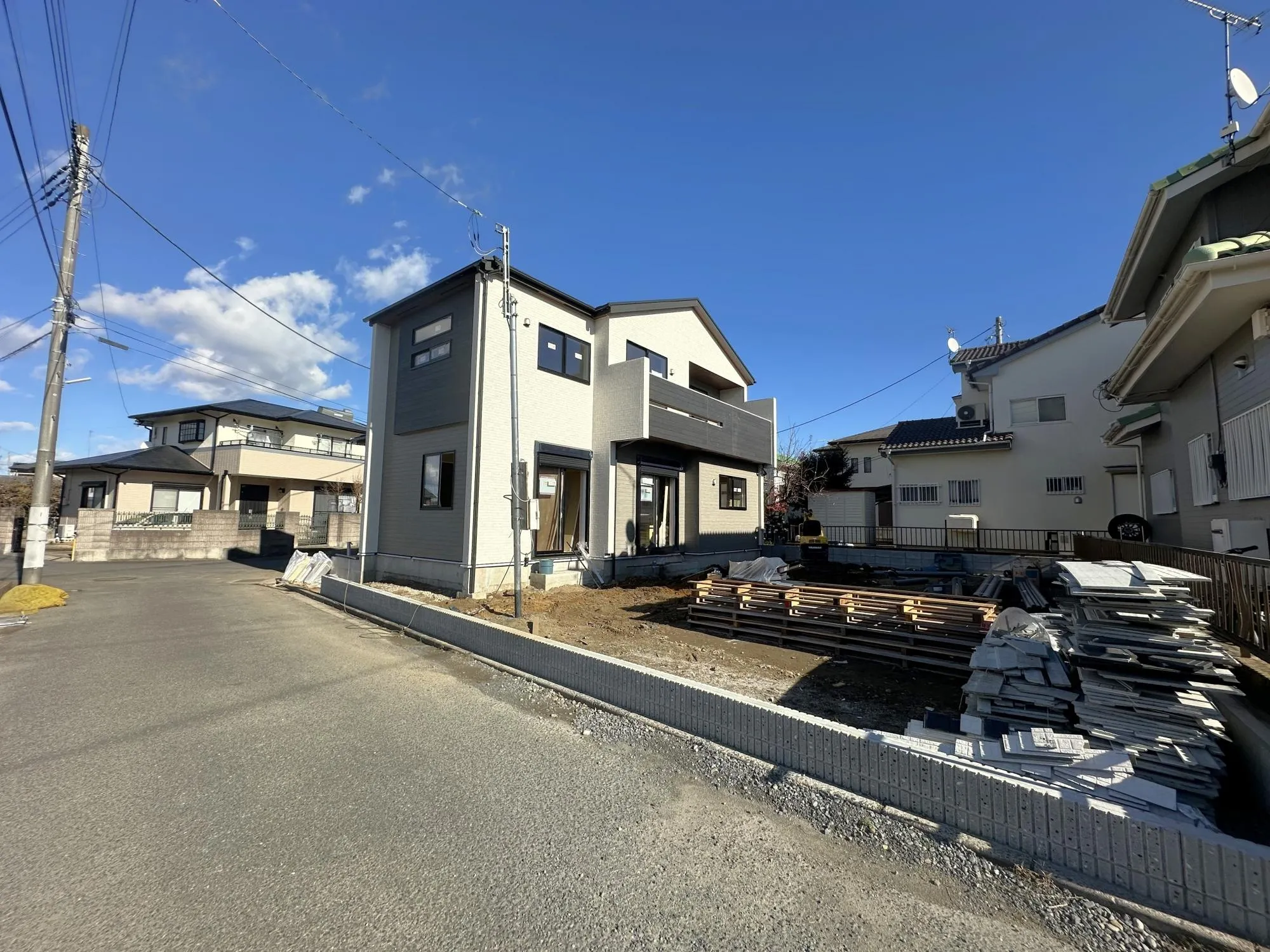 足場外れました