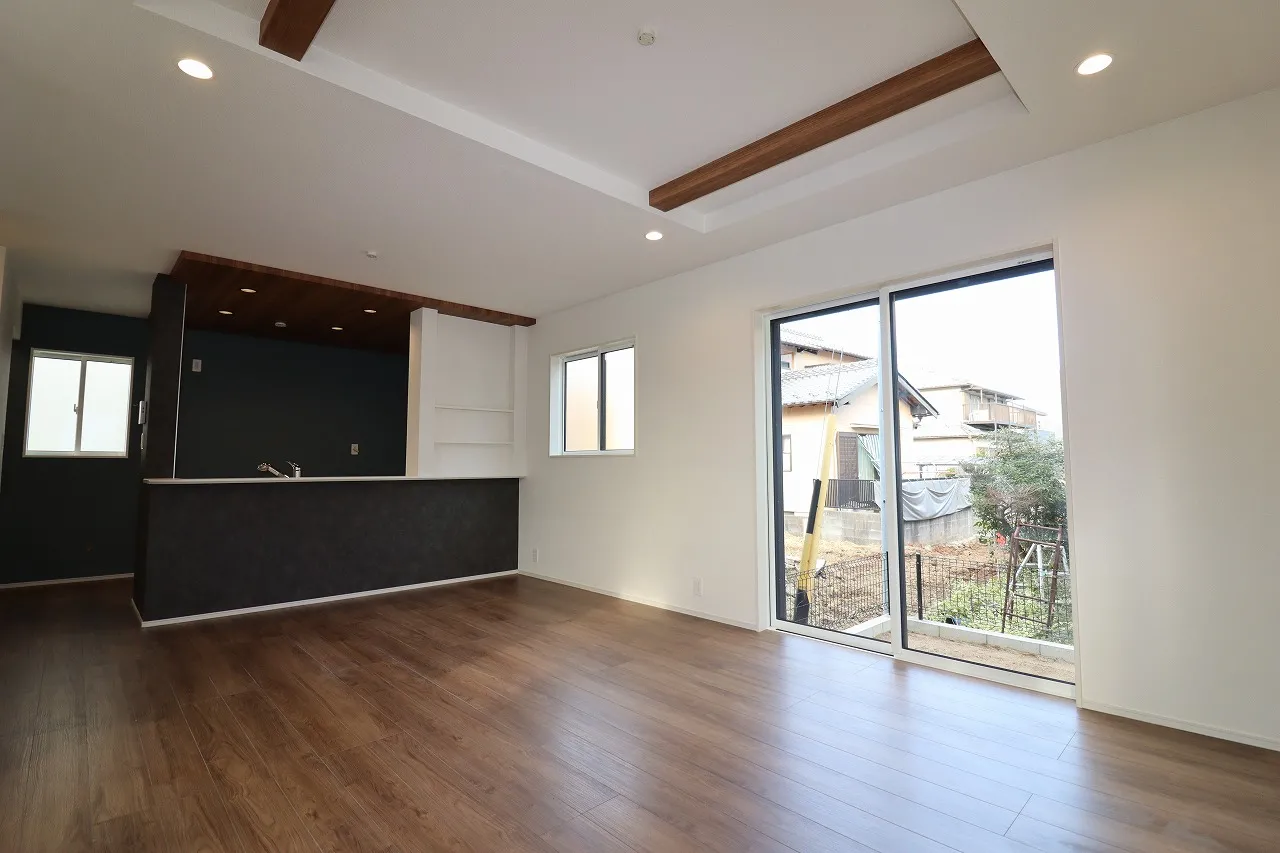 ②号棟　LDK(20.875帖)