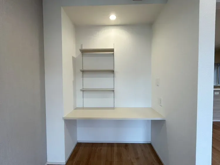 カウンター&可動棚3段(LDK/2F)