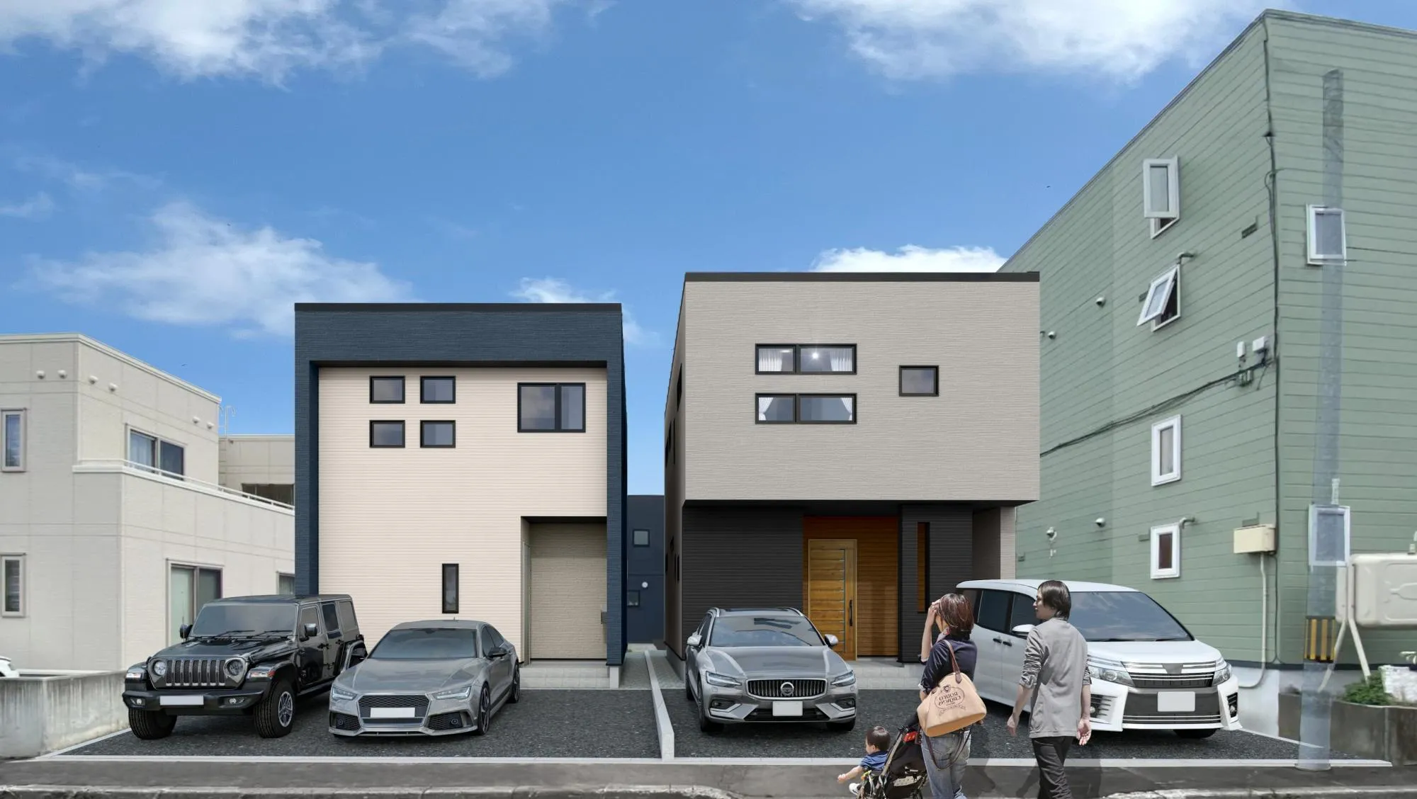 完成予想図(外観)