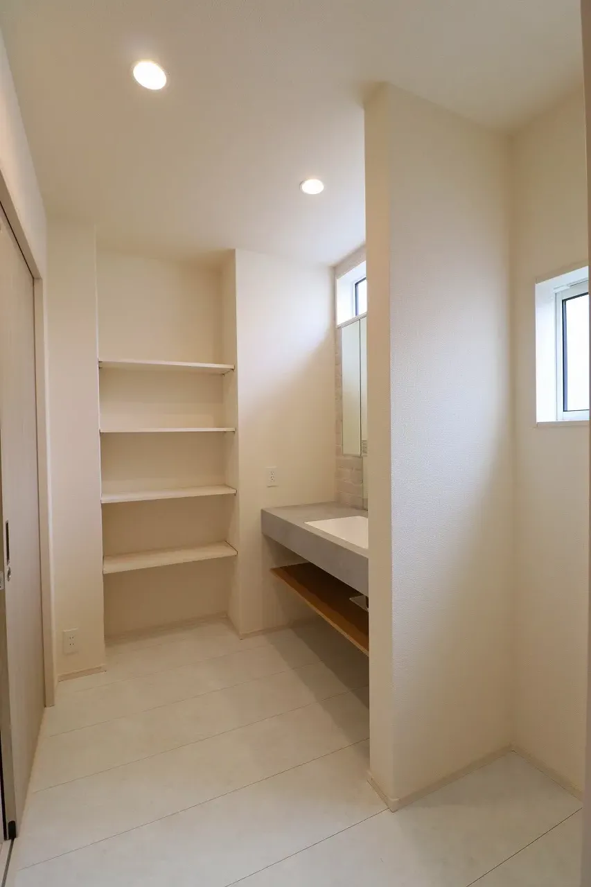 【2号棟洗面所】