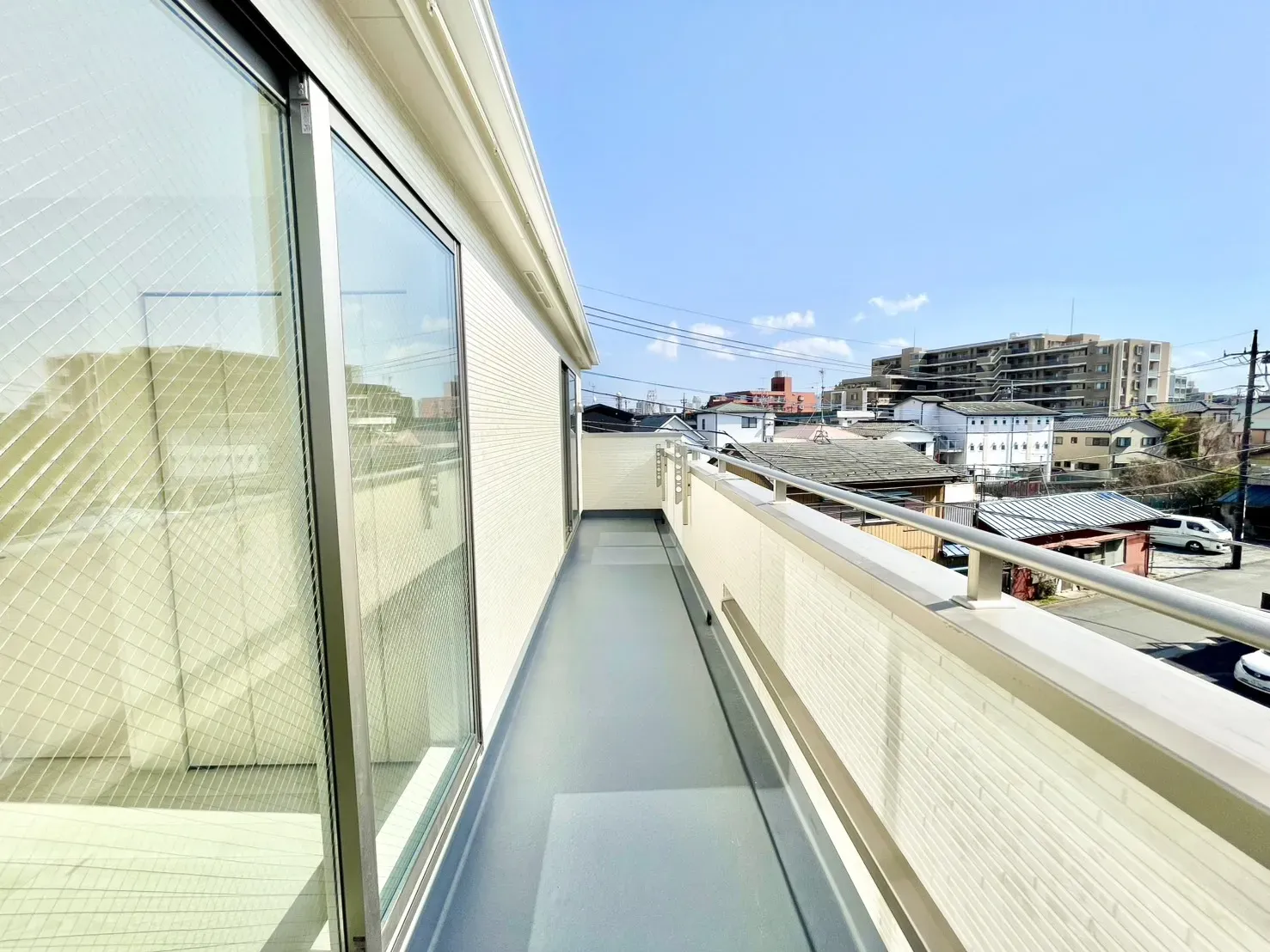 1号棟:3階ワイドバルコニー