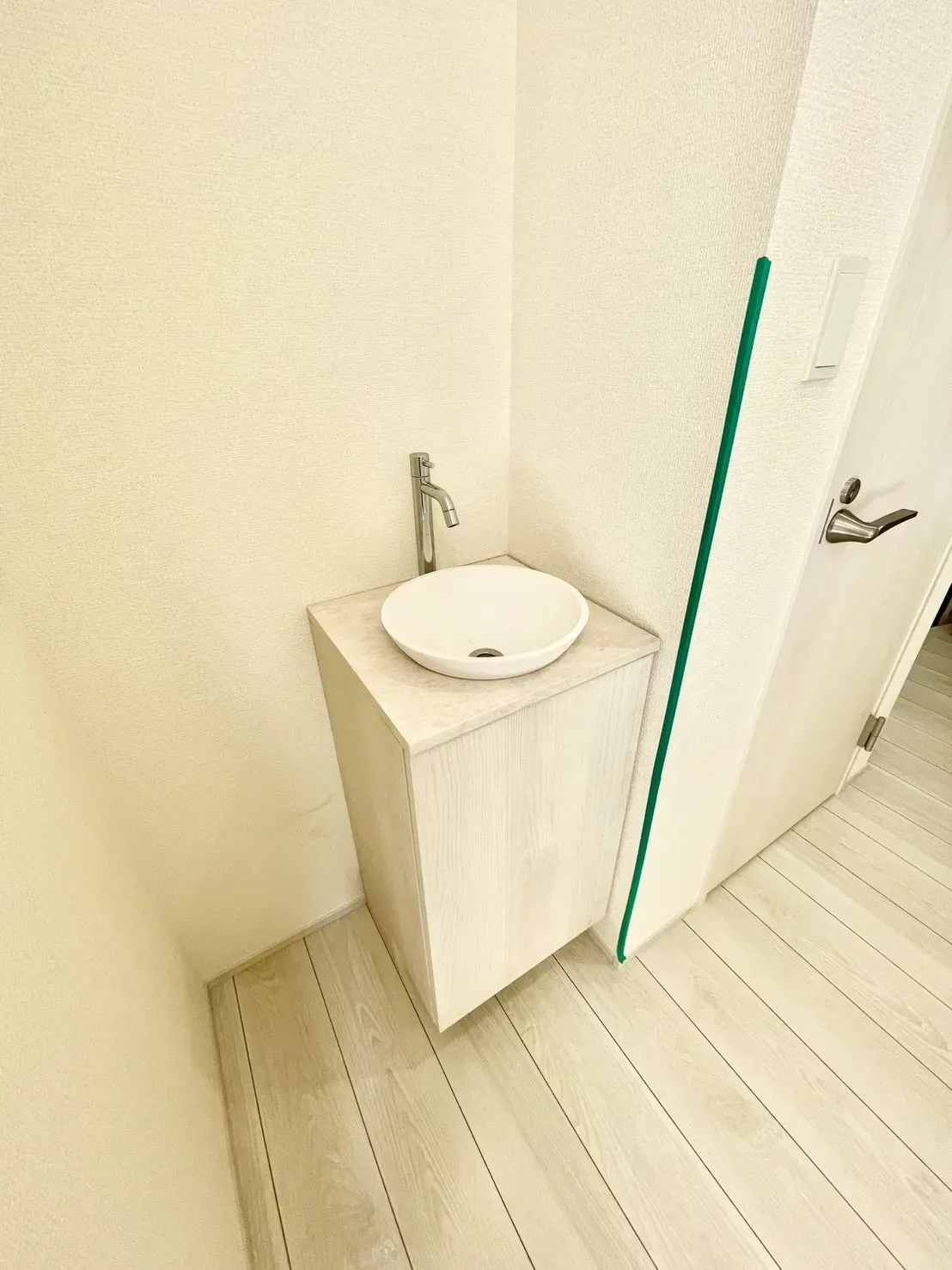 1号棟:玄関手洗い