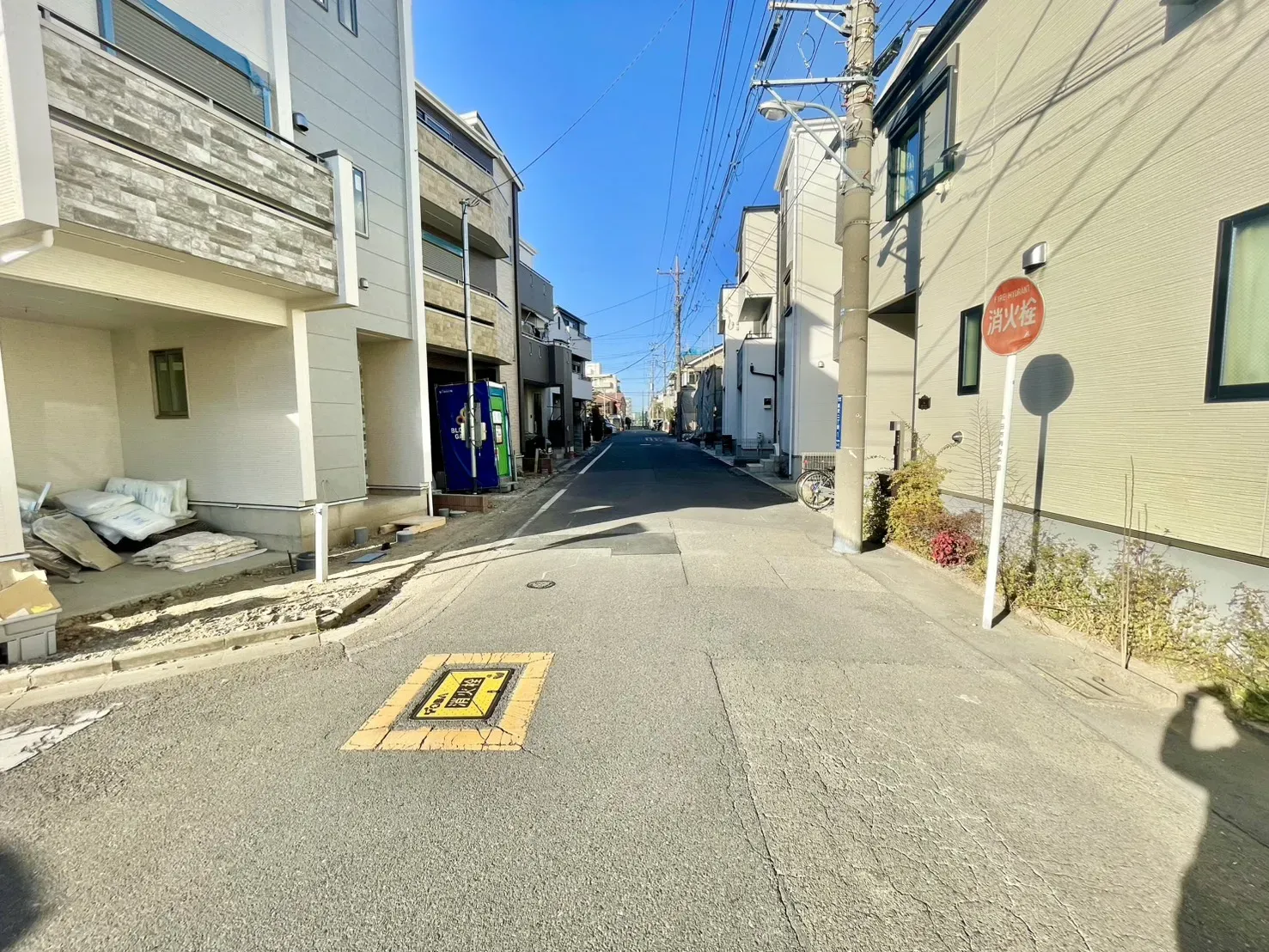 前面道路