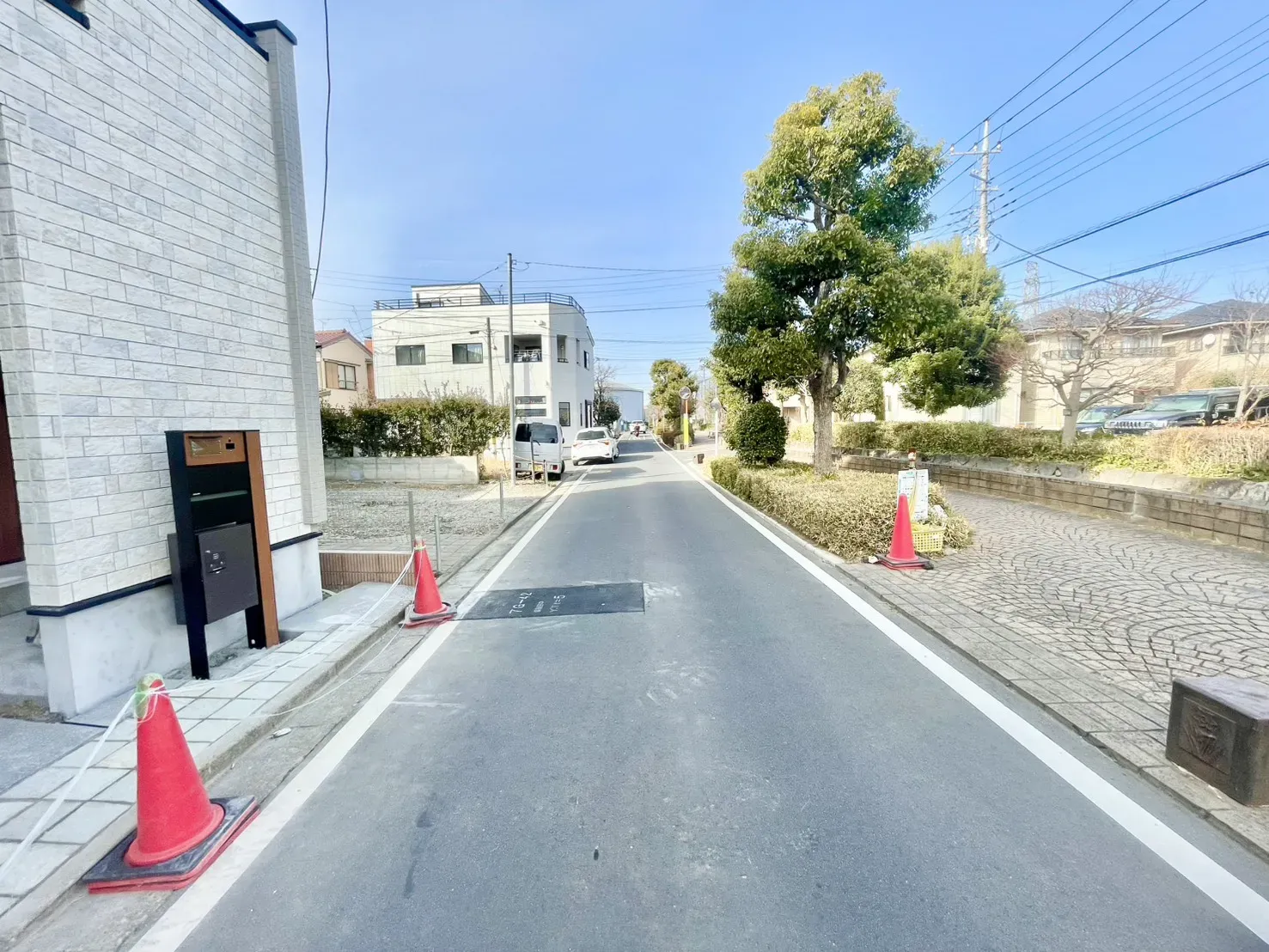 前面道路