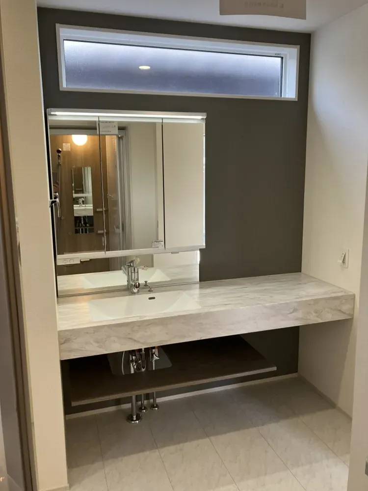 ①号棟オープンサニタリーirodori