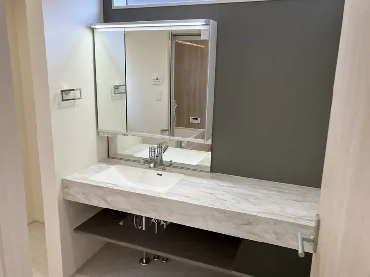 ①号棟オープンサニタリーirodori