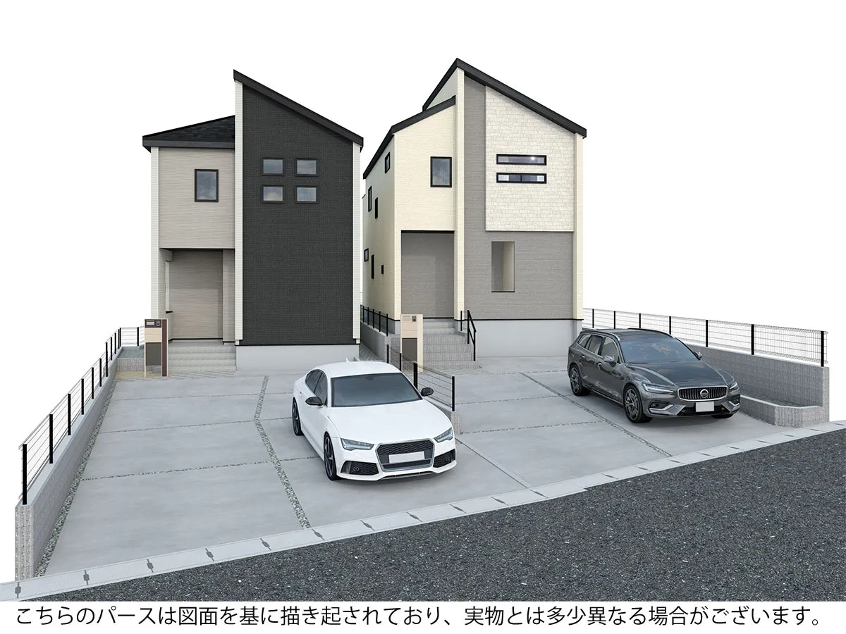 外観完成予想パース