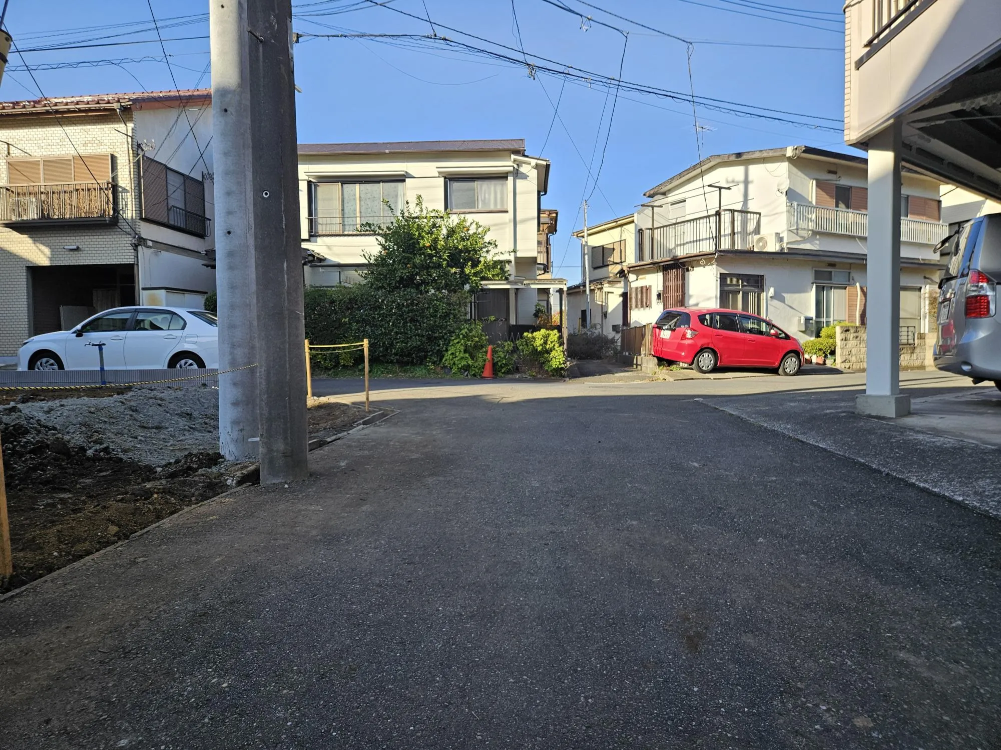 前面道路