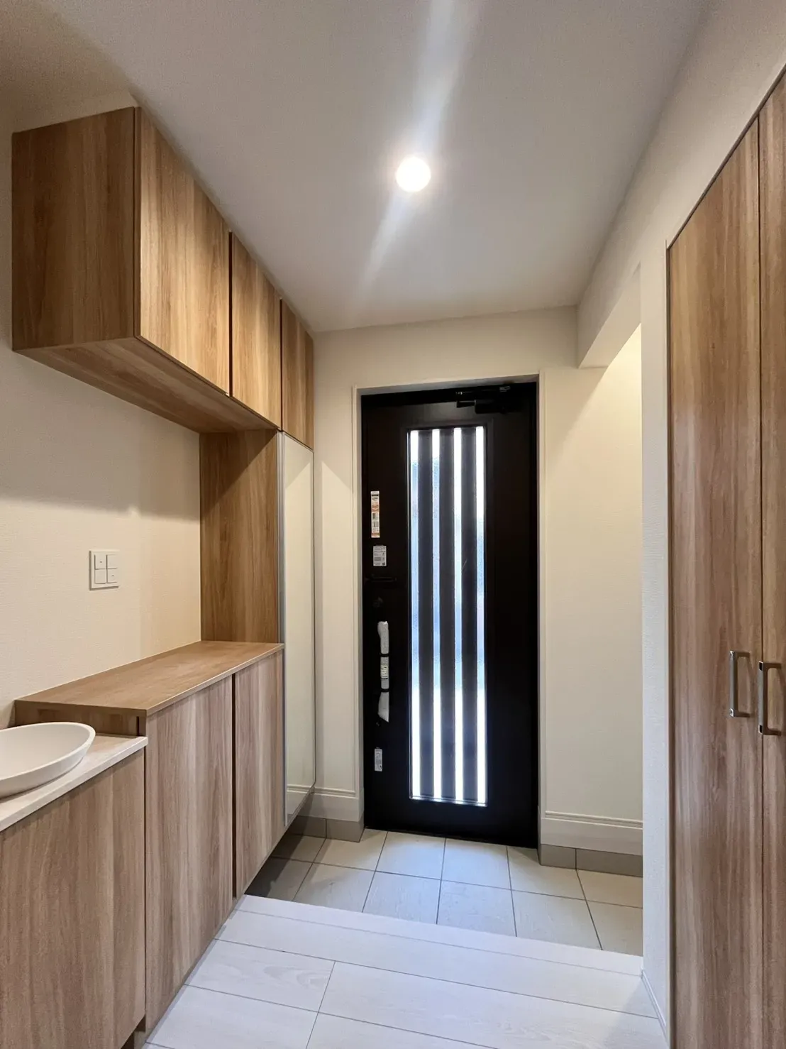 玄関(2026年3月下旬撮影)