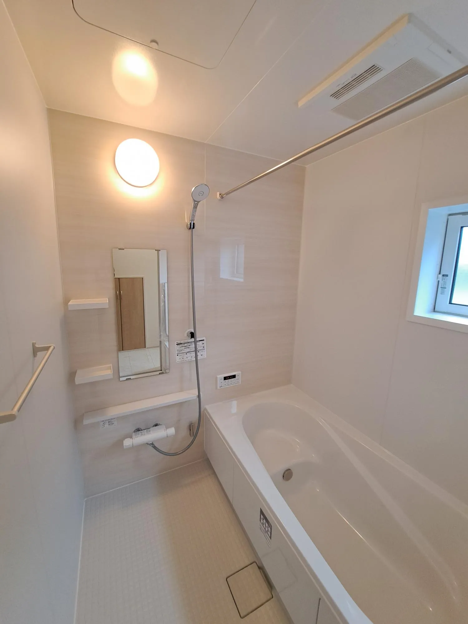 清潔感のある浴室で、ゆったりとしたバスタイムをお楽しみいただけます!