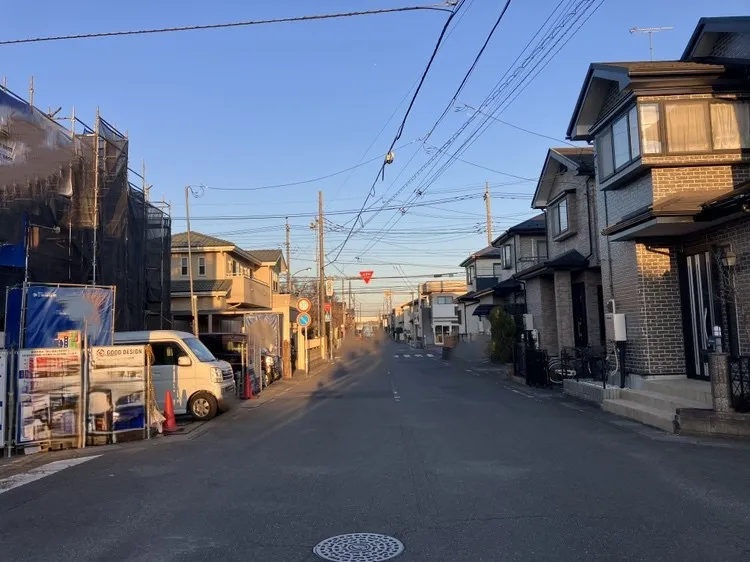 前面道路
