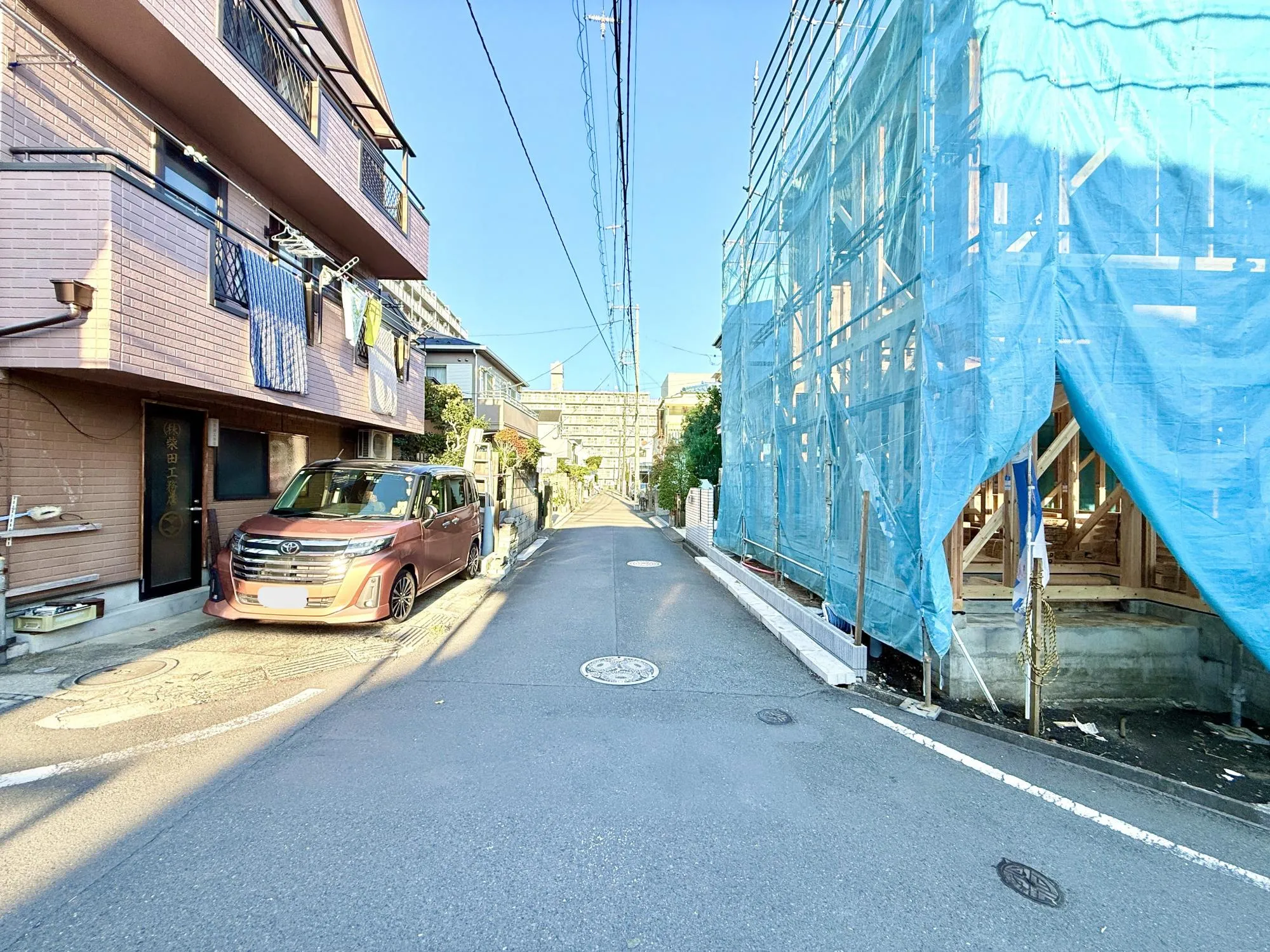 前面道路含む現地写真