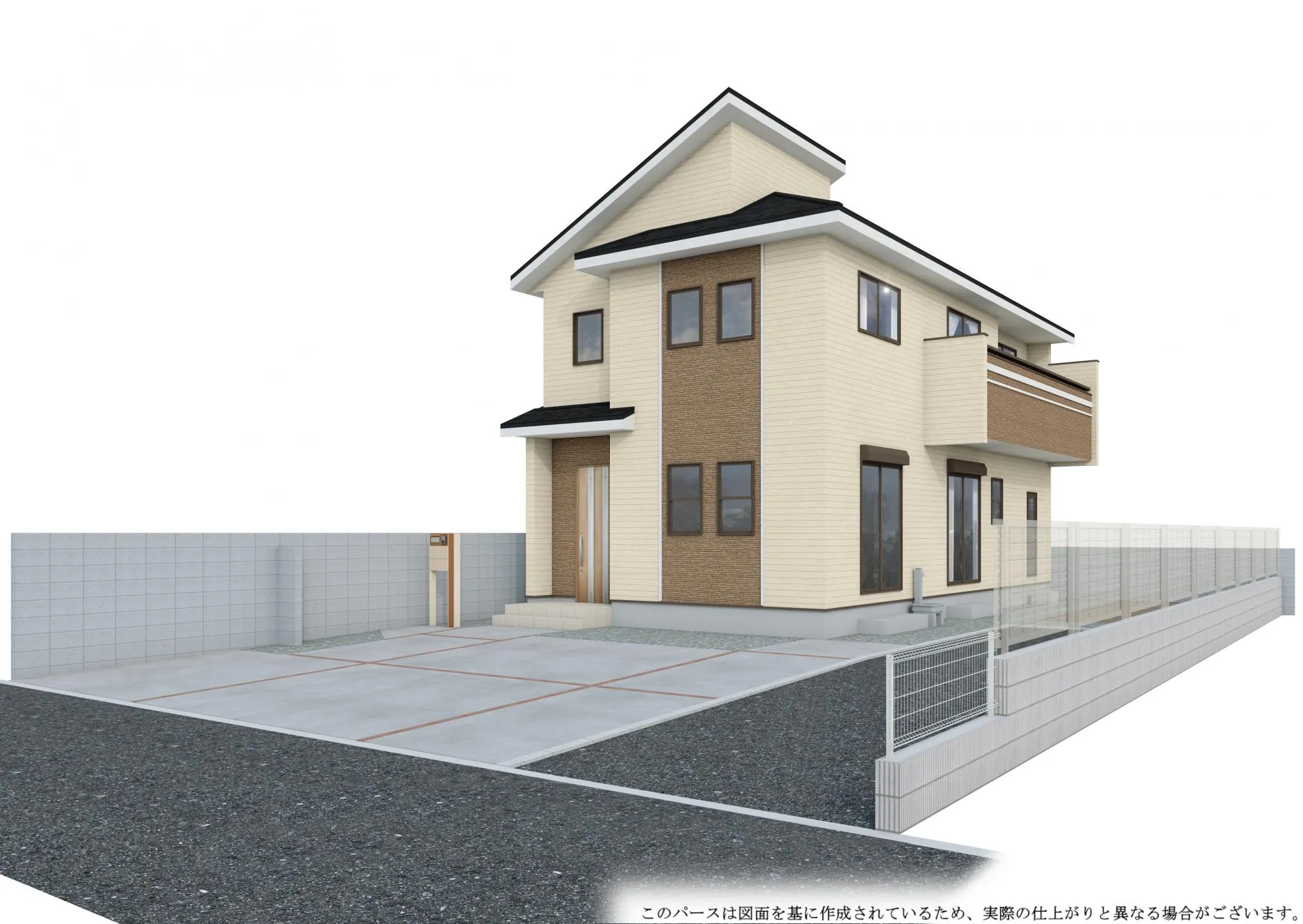 【完成予想図】