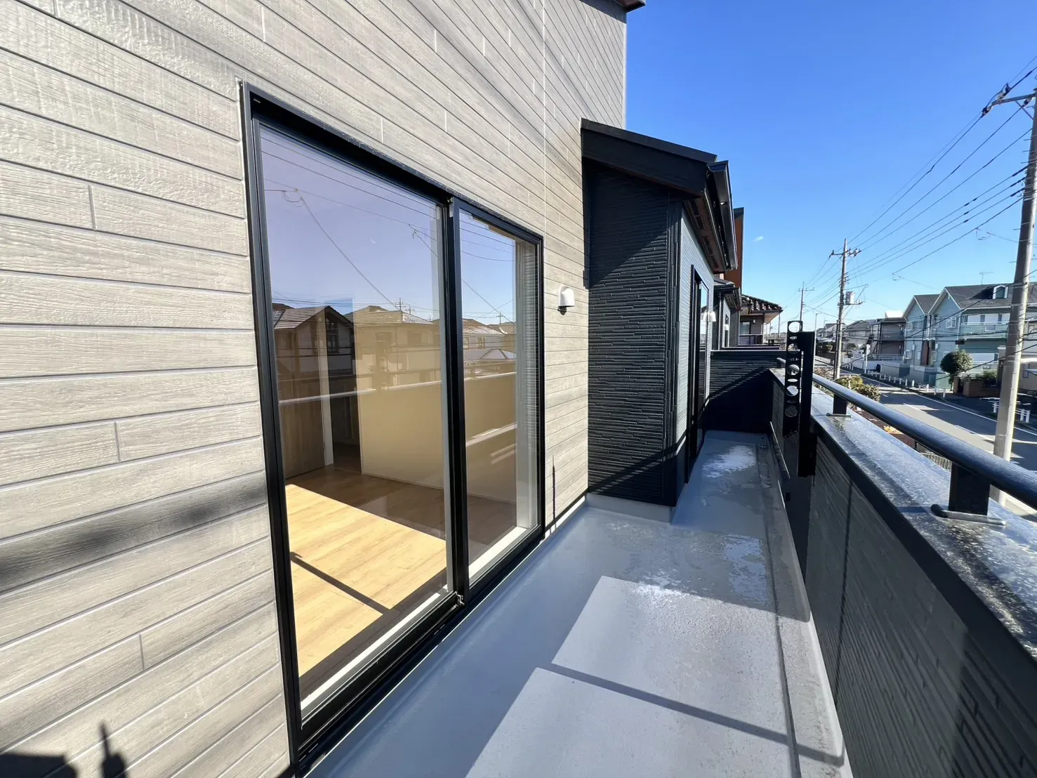 ①号棟バルコニー